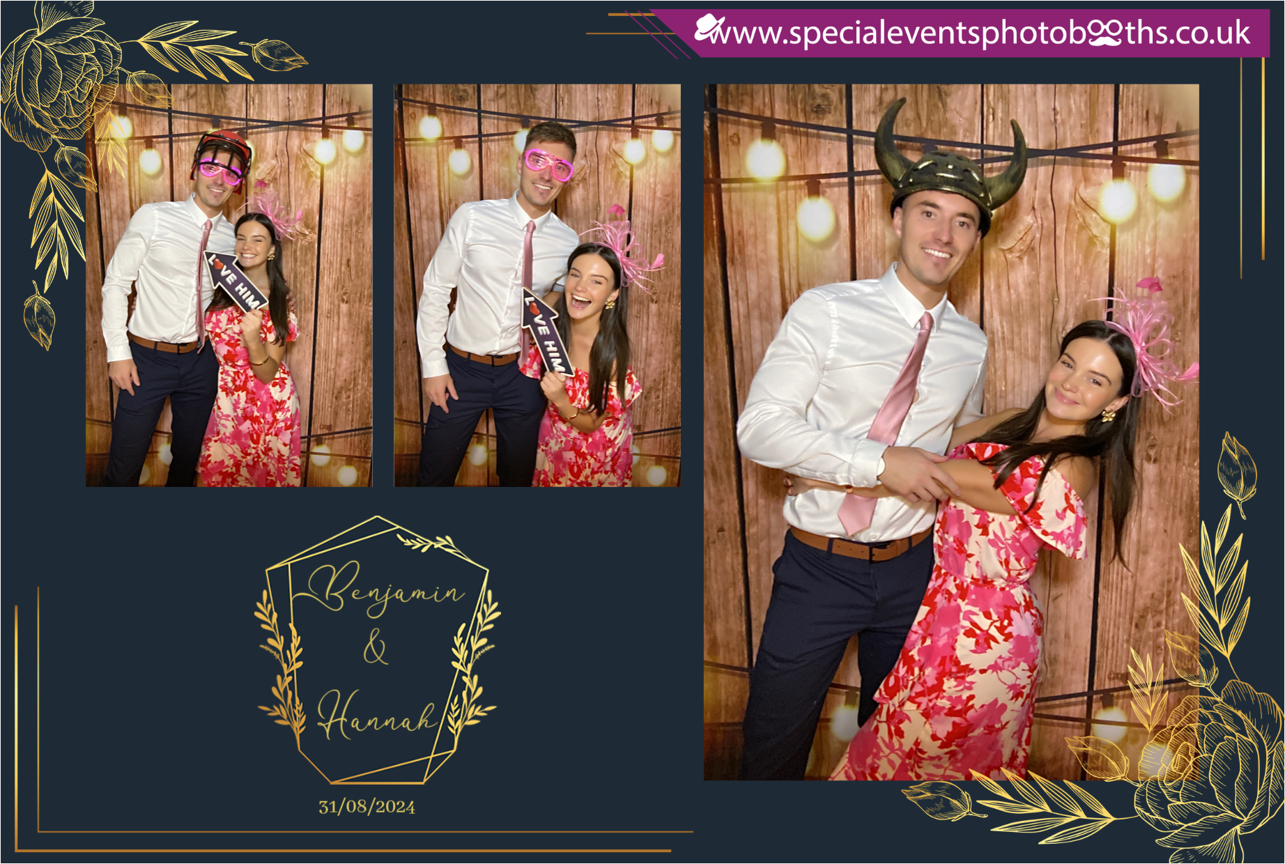Hannah & Ben's Wedding | View more photos from the event at my.specialeventsphotobooths.co.uk/u/SpecialEventsPhotoBooths/Hannah-Bens-Wedding