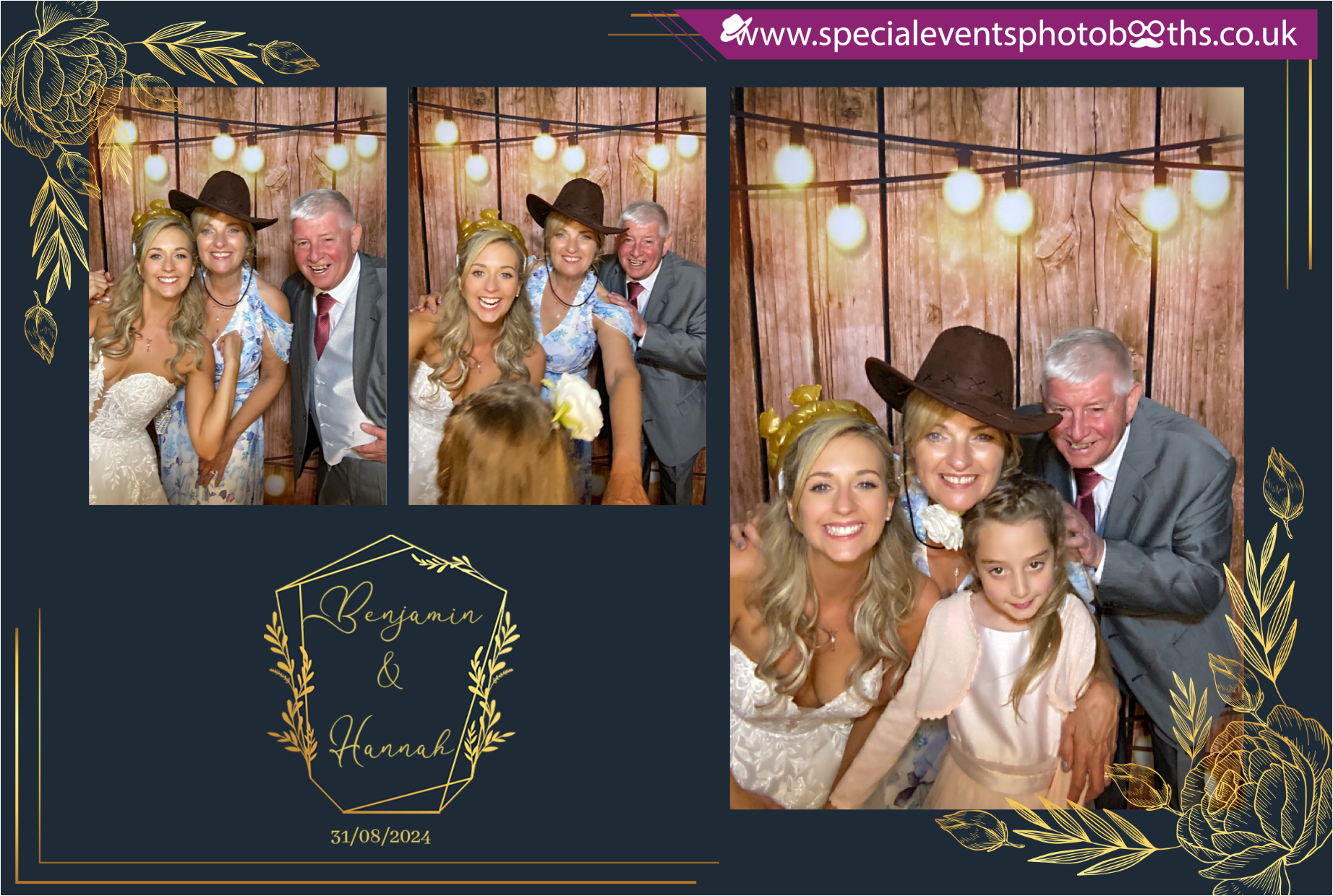 Hannah & Ben's Wedding | View more photos from the event at my.specialeventsphotobooths.co.uk/u/SpecialEventsPhotoBooths/Hannah-Bens-Wedding