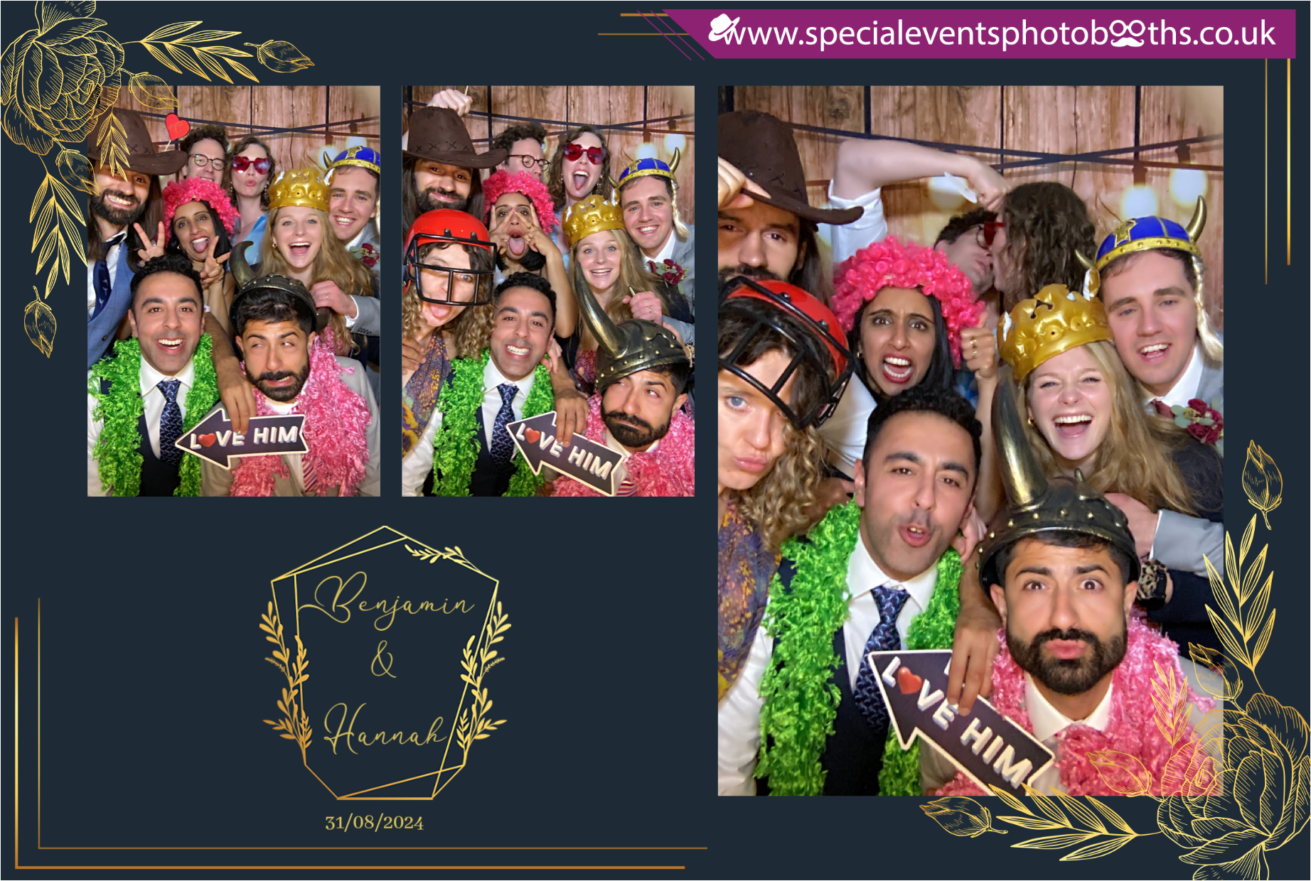 Hannah & Ben's Wedding | View more photos from the event at my.specialeventsphotobooths.co.uk/u/SpecialEventsPhotoBooths/Hannah-Bens-Wedding