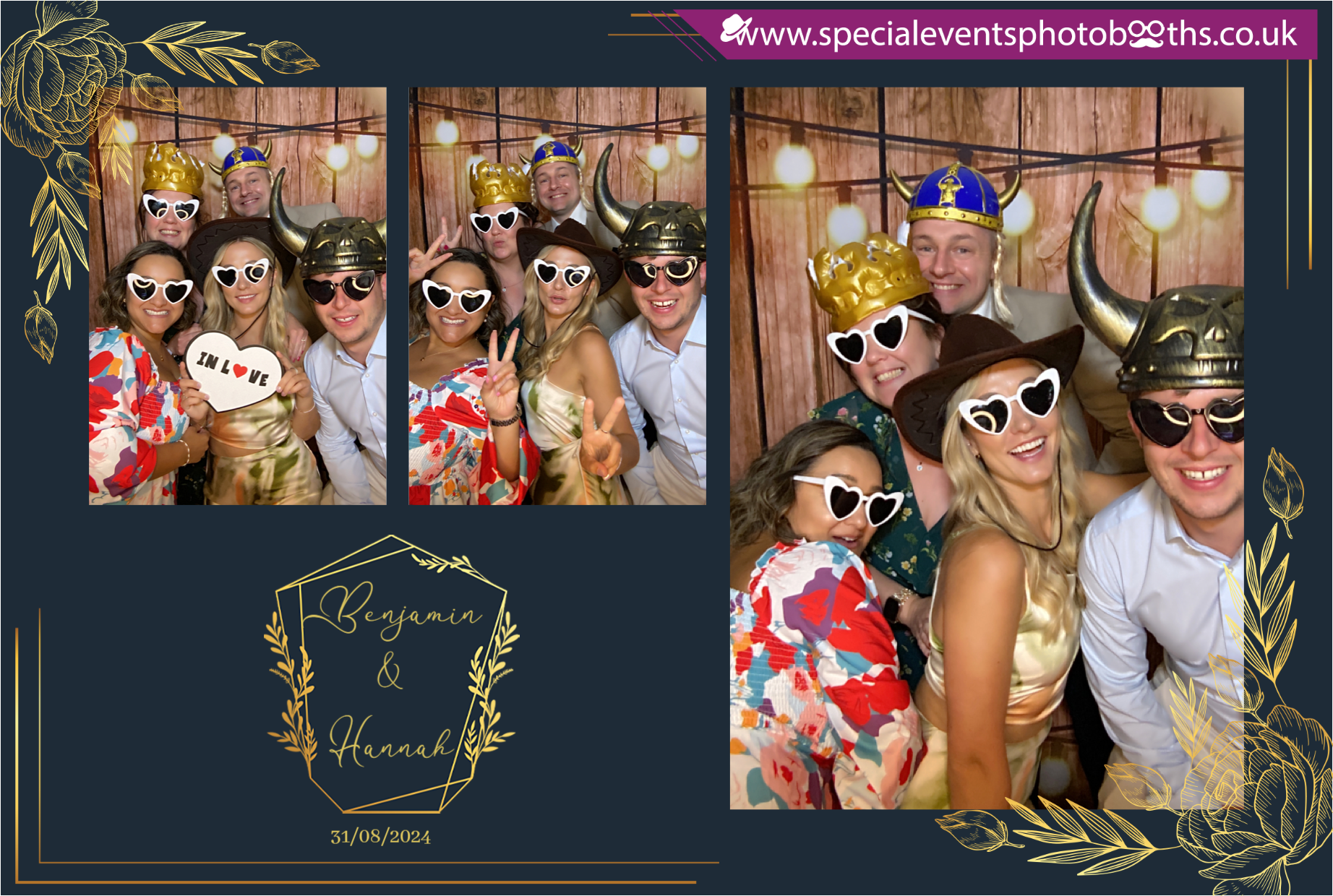 Hannah & Ben's Wedding | View more photos from the event at my.specialeventsphotobooths.co.uk/u/SpecialEventsPhotoBooths/Hannah-Bens-Wedding