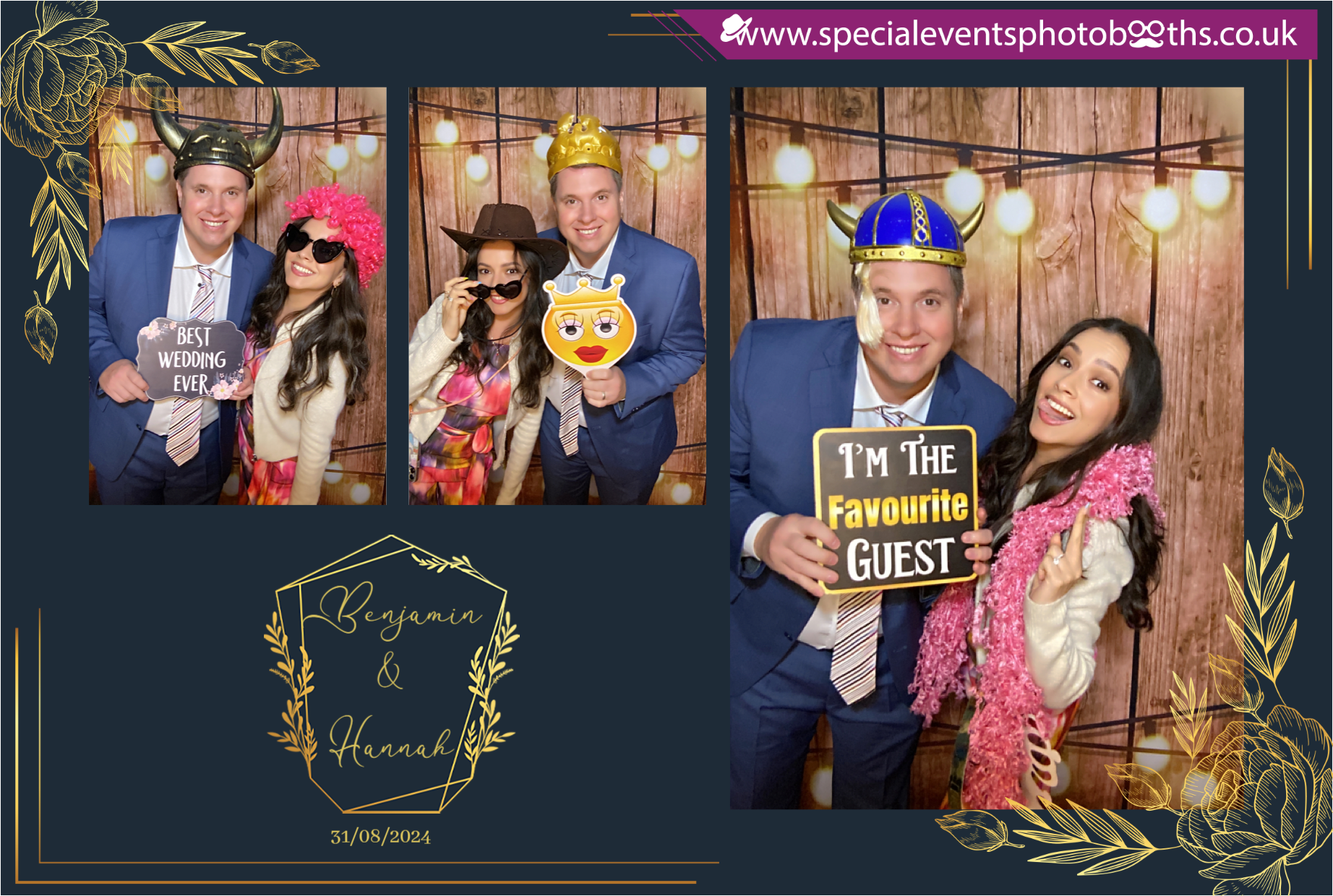 Hannah & Ben's Wedding | View more photos from the event at my.specialeventsphotobooths.co.uk/u/SpecialEventsPhotoBooths/Hannah-Bens-Wedding