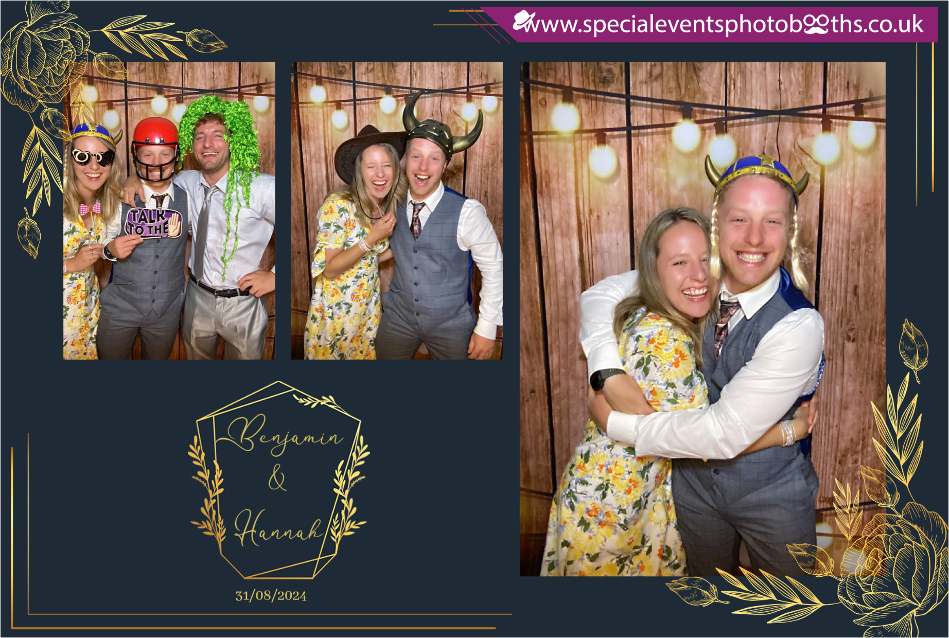 Hannah & Ben's Wedding | View more photos from the event at my.specialeventsphotobooths.co.uk/u/SpecialEventsPhotoBooths/Hannah-Bens-Wedding