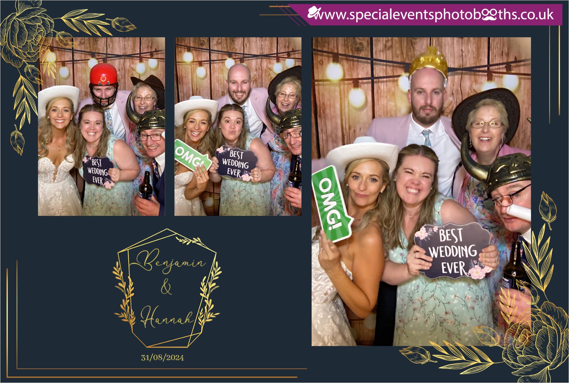Hannah & Ben's Wedding | View more photos from the event at my.specialeventsphotobooths.co.uk/u/SpecialEventsPhotoBooths/Hannah-Bens-Wedding