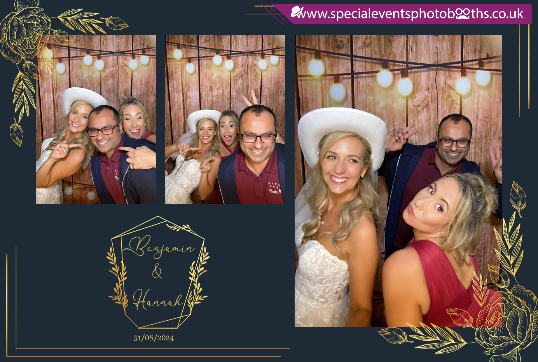 Hannah & Ben's Wedding | View more photos from the event at my.specialeventsphotobooths.co.uk/u/SpecialEventsPhotoBooths/Hannah-Bens-Wedding