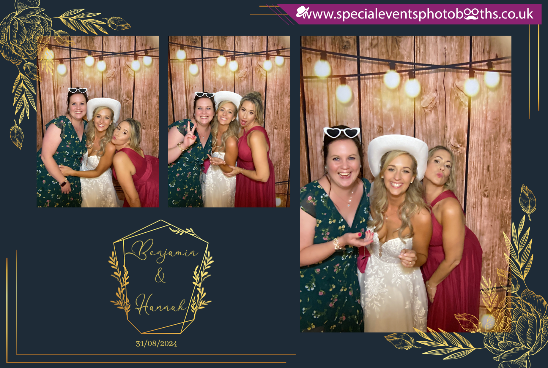 Hannah & Ben's Wedding | View more photos from the event at my.specialeventsphotobooths.co.uk/u/SpecialEventsPhotoBooths/Hannah-Bens-Wedding
