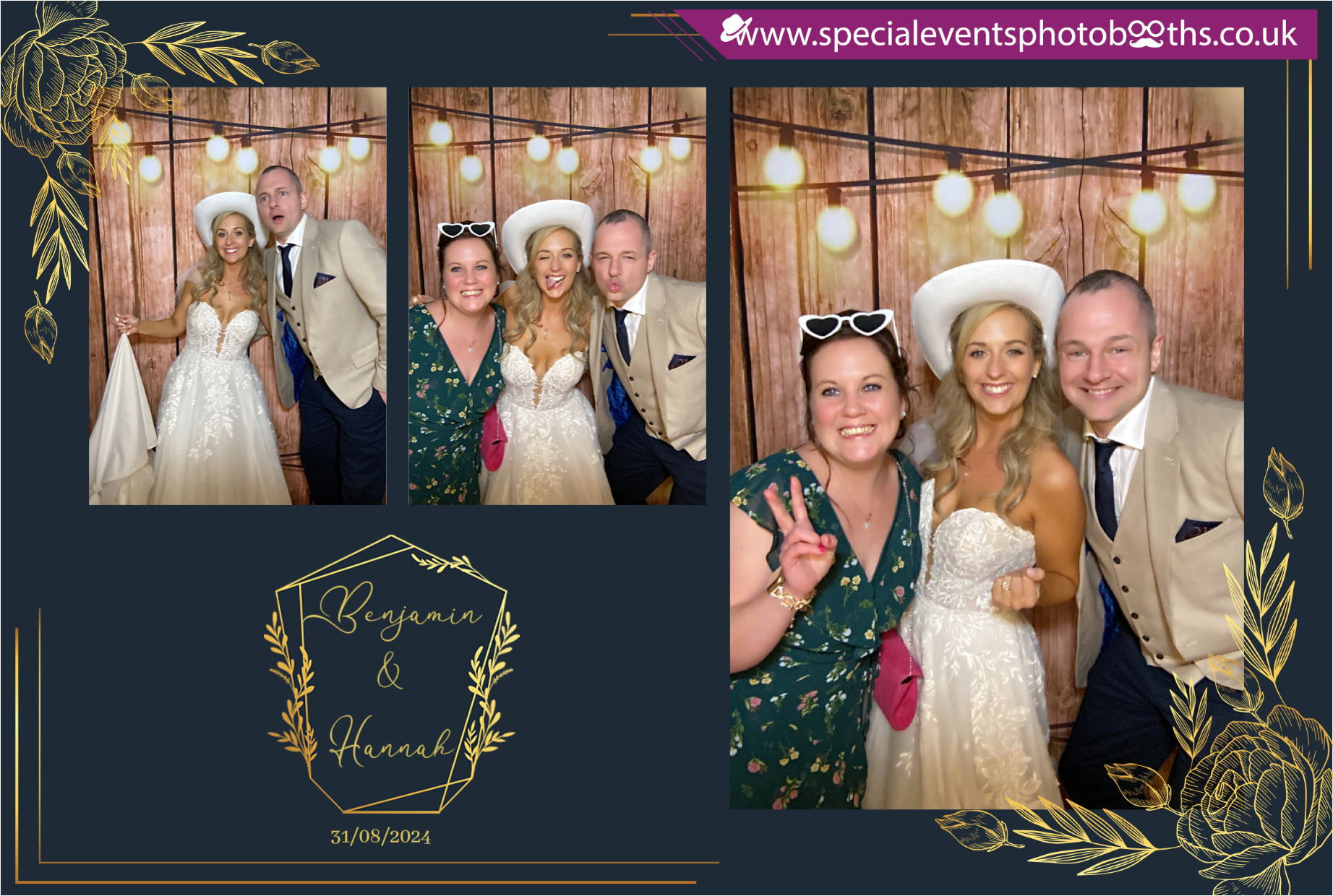 Hannah & Ben's Wedding | View more photos from the event at my.specialeventsphotobooths.co.uk/u/SpecialEventsPhotoBooths/Hannah-Bens-Wedding