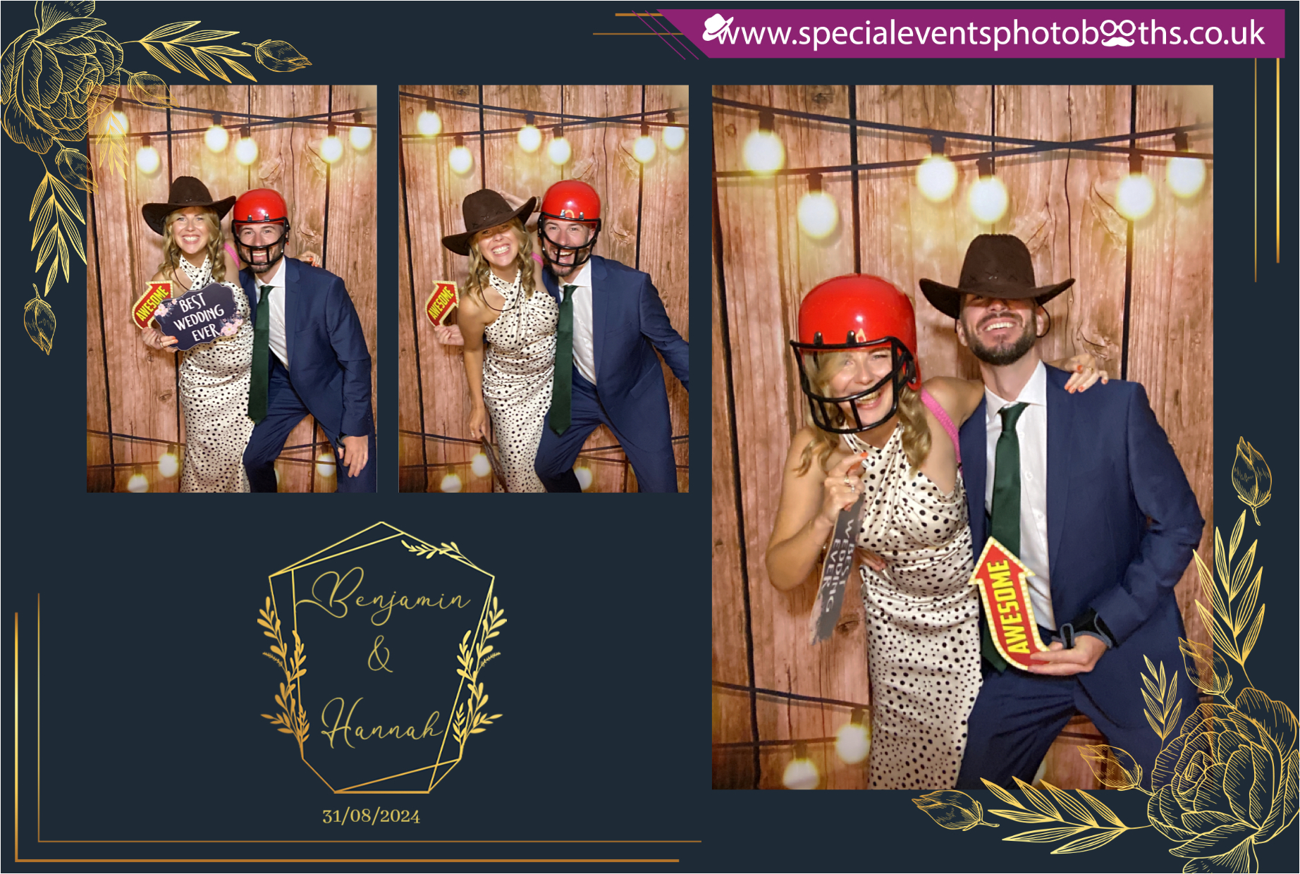 Hannah & Ben's Wedding | View more photos from the event at my.specialeventsphotobooths.co.uk/u/SpecialEventsPhotoBooths/Hannah-Bens-Wedding