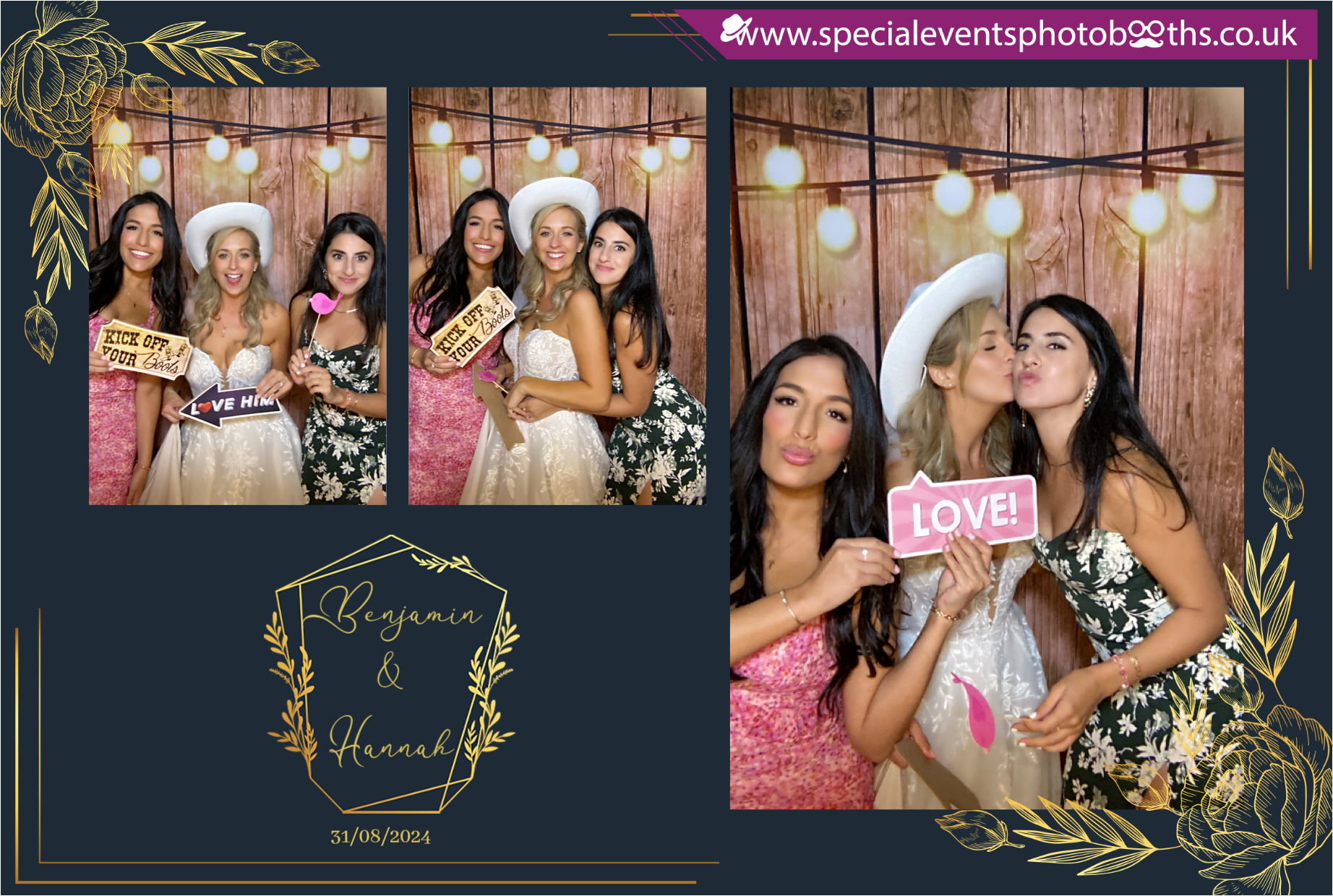 Hannah & Ben's Wedding | View more photos from the event at my.specialeventsphotobooths.co.uk/u/SpecialEventsPhotoBooths/Hannah-Bens-Wedding