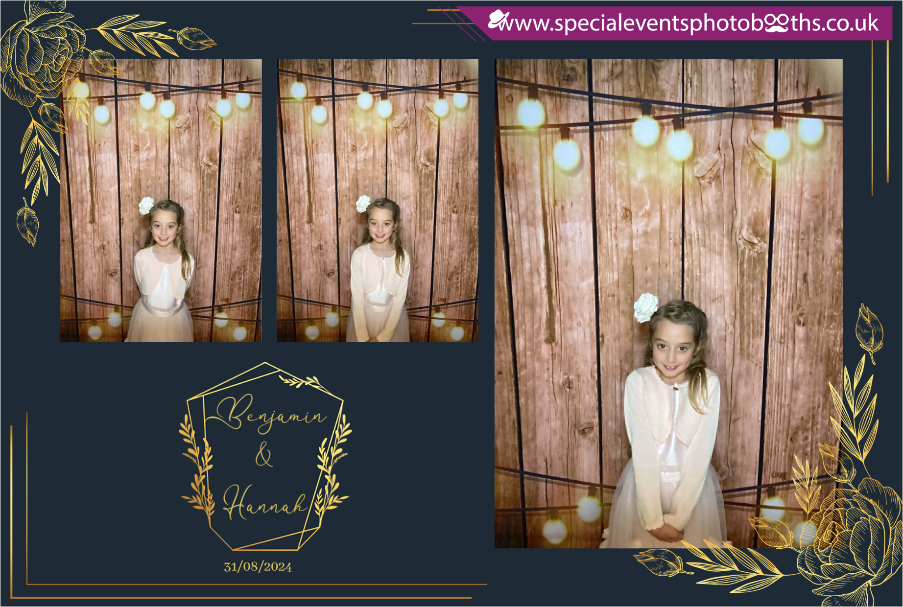 Hannah & Ben's Wedding | View more photos from the event at my.specialeventsphotobooths.co.uk/u/SpecialEventsPhotoBooths/Hannah-Bens-Wedding