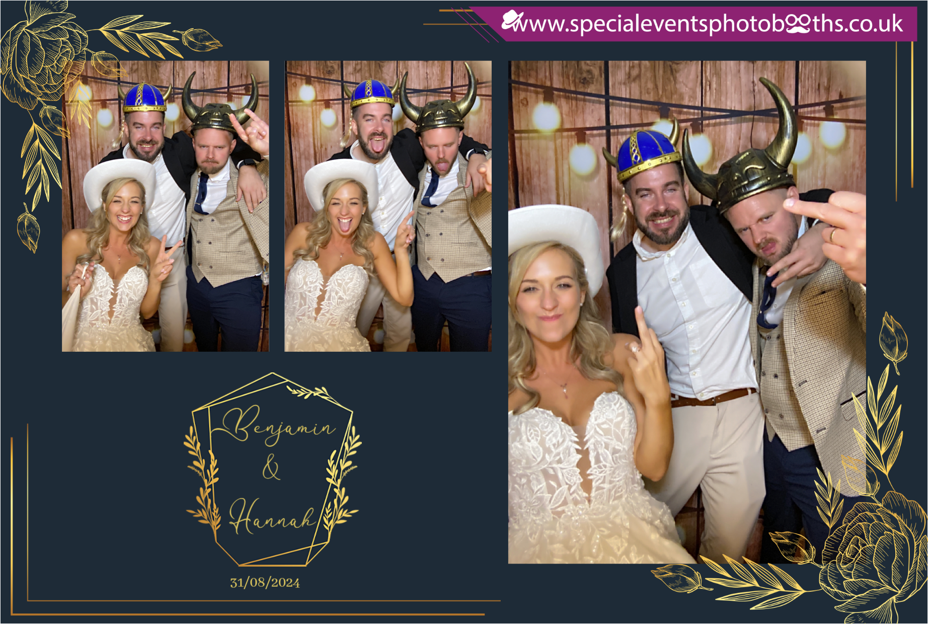 Hannah & Ben's Wedding | View more photos from the event at my.specialeventsphotobooths.co.uk/u/SpecialEventsPhotoBooths/Hannah-Bens-Wedding