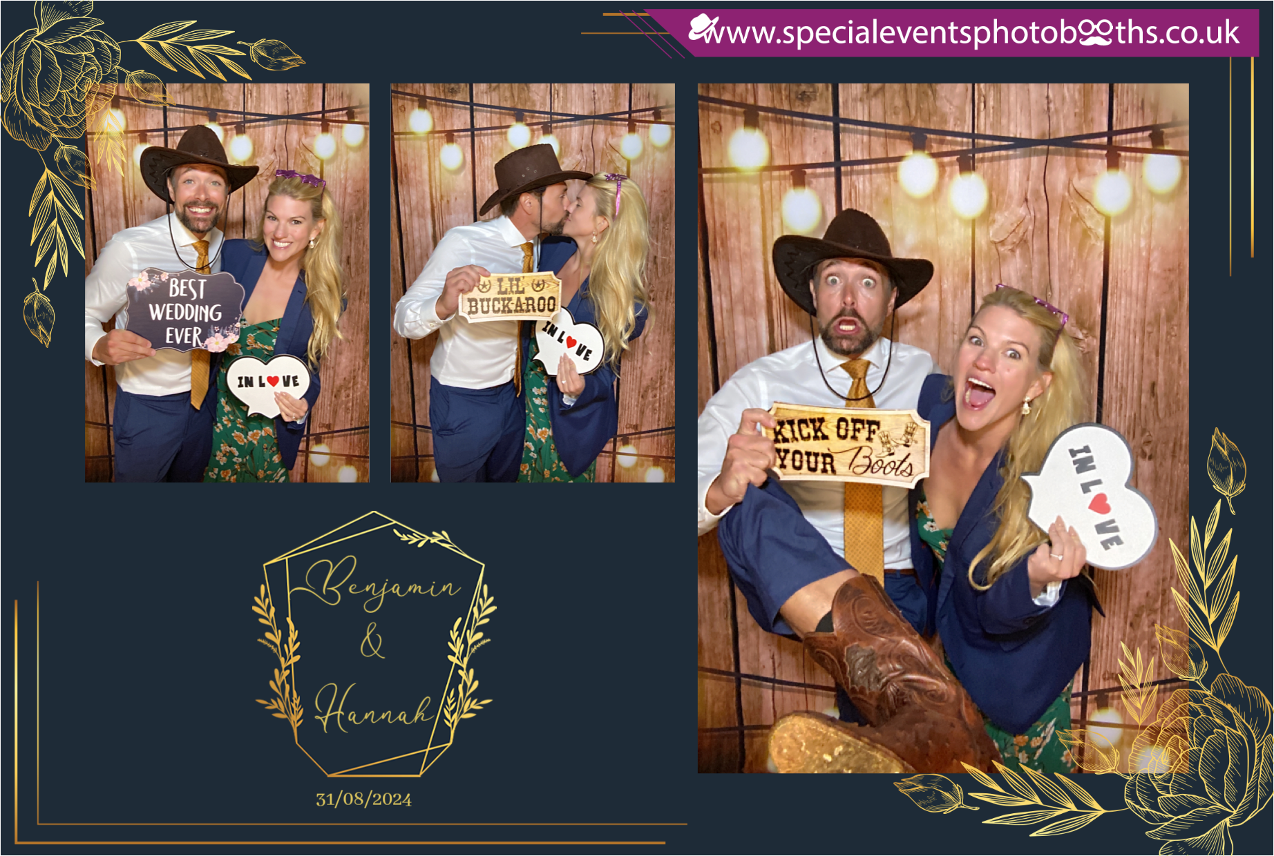 Hannah & Ben's Wedding | View more photos from the event at my.specialeventsphotobooths.co.uk/u/SpecialEventsPhotoBooths/Hannah-Bens-Wedding
