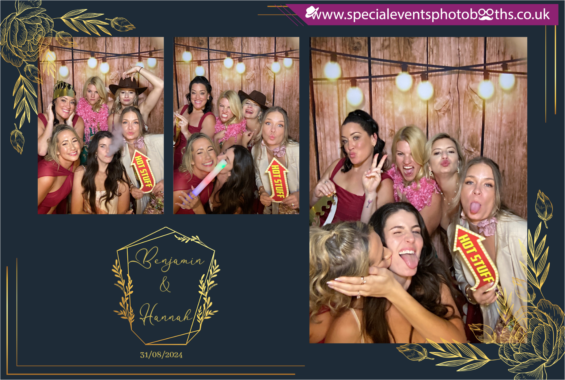 Hannah & Ben's Wedding | View more photos from the event at my.specialeventsphotobooths.co.uk/u/SpecialEventsPhotoBooths/Hannah-Bens-Wedding