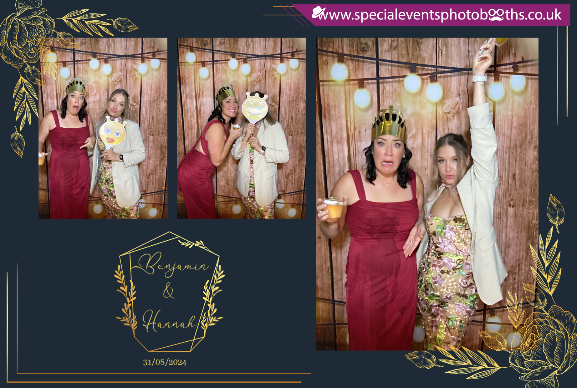 Hannah & Ben's Wedding | View more photos from the event at my.specialeventsphotobooths.co.uk/u/SpecialEventsPhotoBooths/Hannah-Bens-Wedding