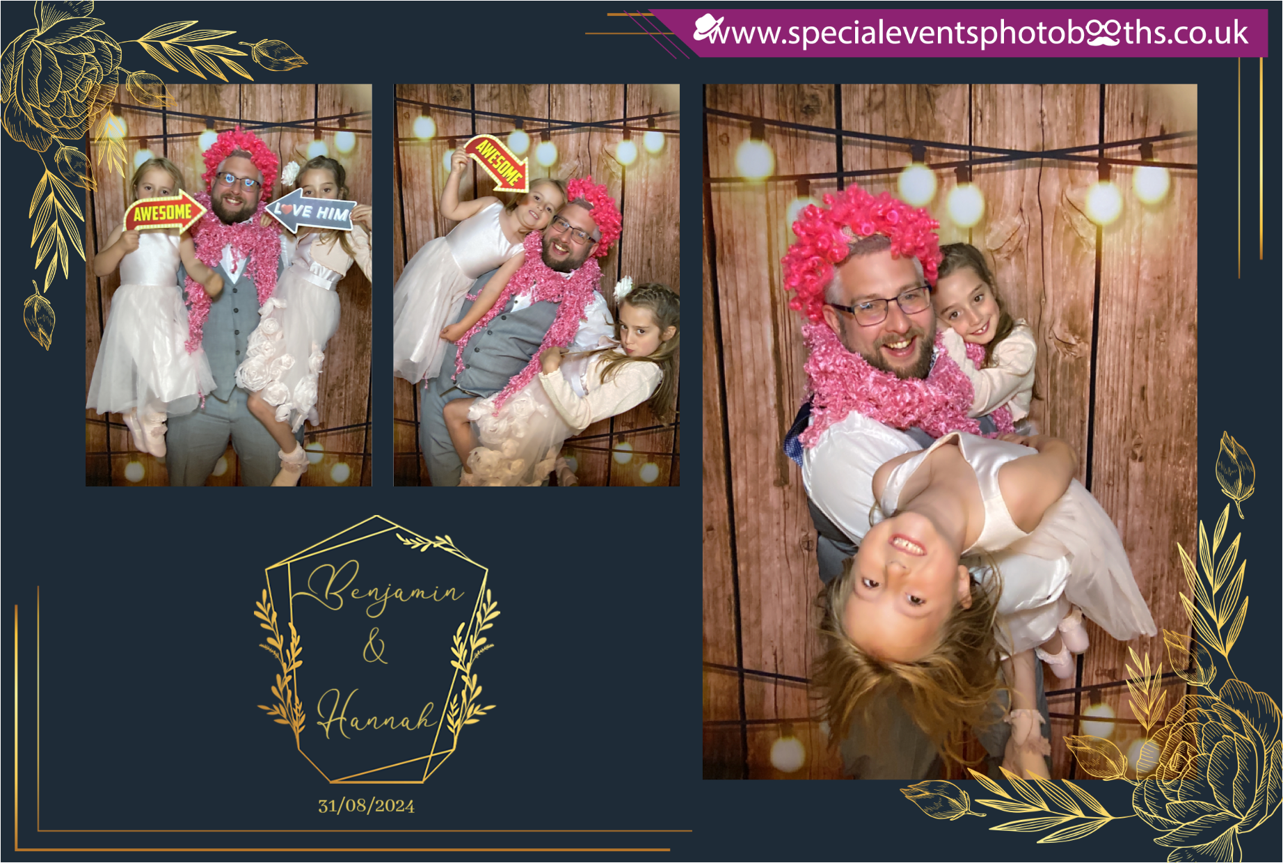 Hannah & Ben's Wedding | View more photos from the event at my.specialeventsphotobooths.co.uk/u/SpecialEventsPhotoBooths/Hannah-Bens-Wedding