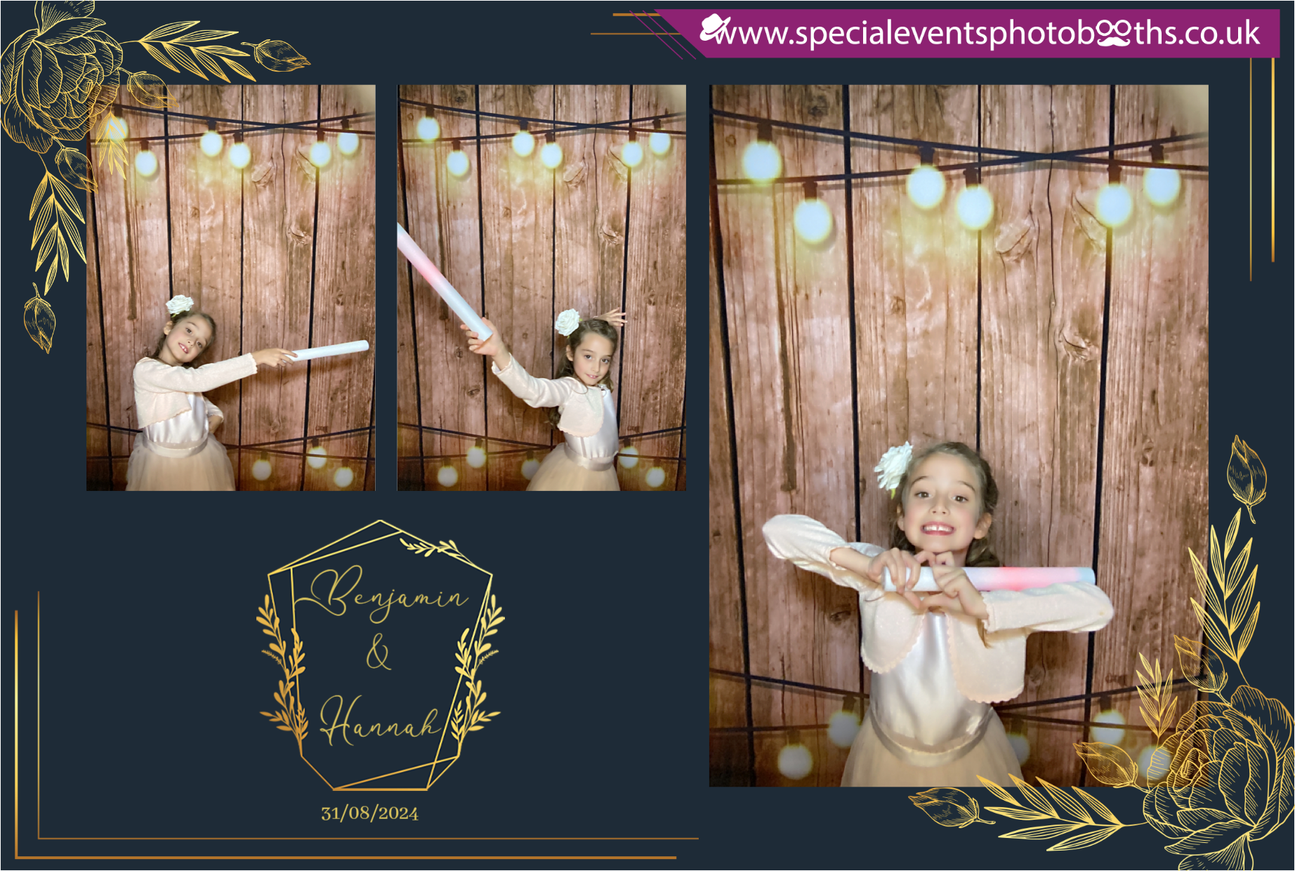 Hannah & Ben's Wedding | View more photos from the event at my.specialeventsphotobooths.co.uk/u/SpecialEventsPhotoBooths/Hannah-Bens-Wedding