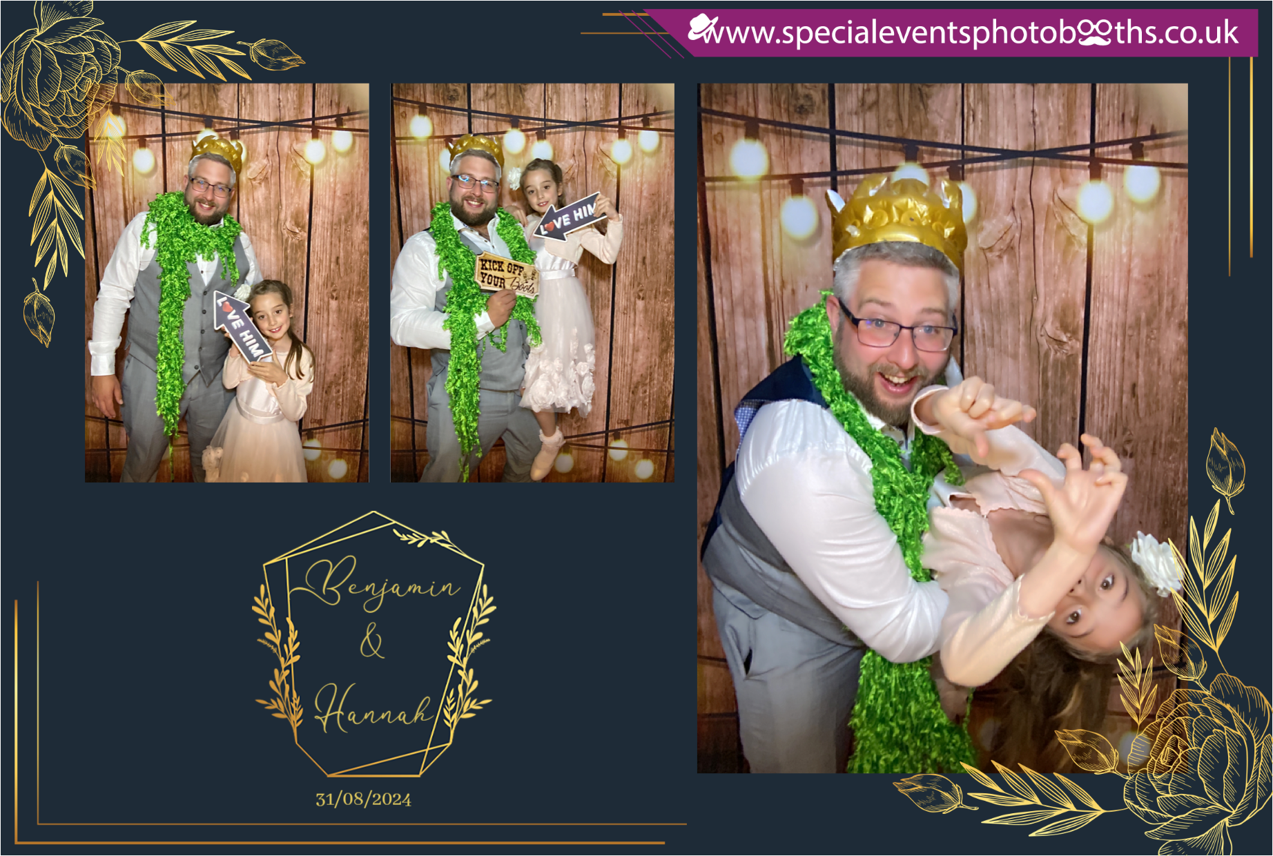 Hannah & Ben's Wedding | View more photos from the event at my.specialeventsphotobooths.co.uk/u/SpecialEventsPhotoBooths/Hannah-Bens-Wedding