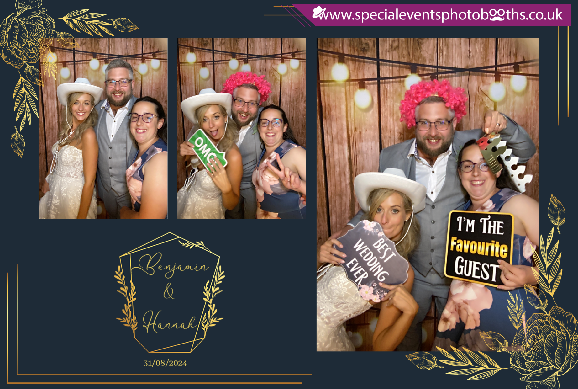 Hannah & Ben's Wedding | View more photos from the event at my.specialeventsphotobooths.co.uk/u/SpecialEventsPhotoBooths/Hannah-Bens-Wedding