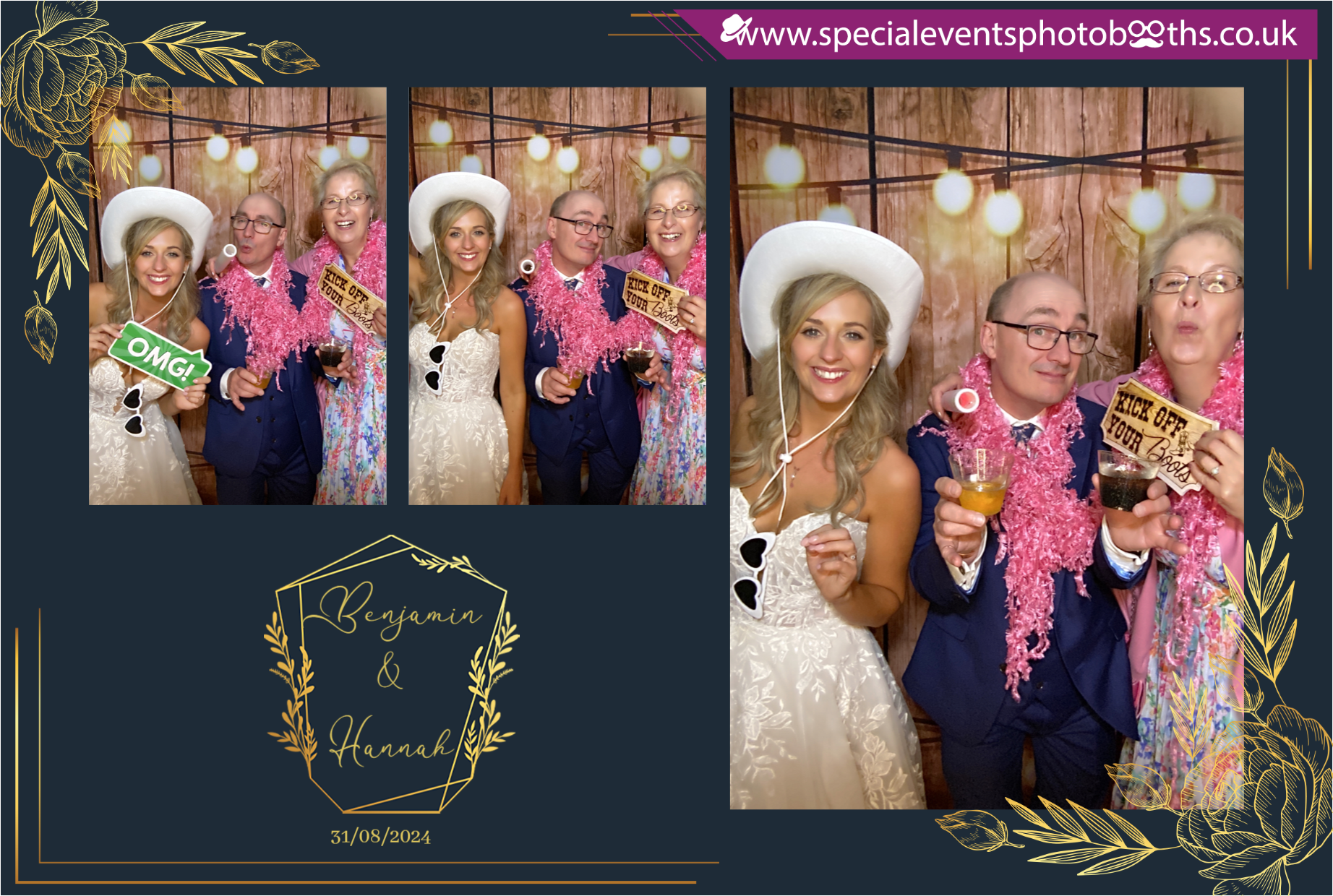 Hannah & Ben's Wedding | View more photos from the event at my.specialeventsphotobooths.co.uk/u/SpecialEventsPhotoBooths/Hannah-Bens-Wedding