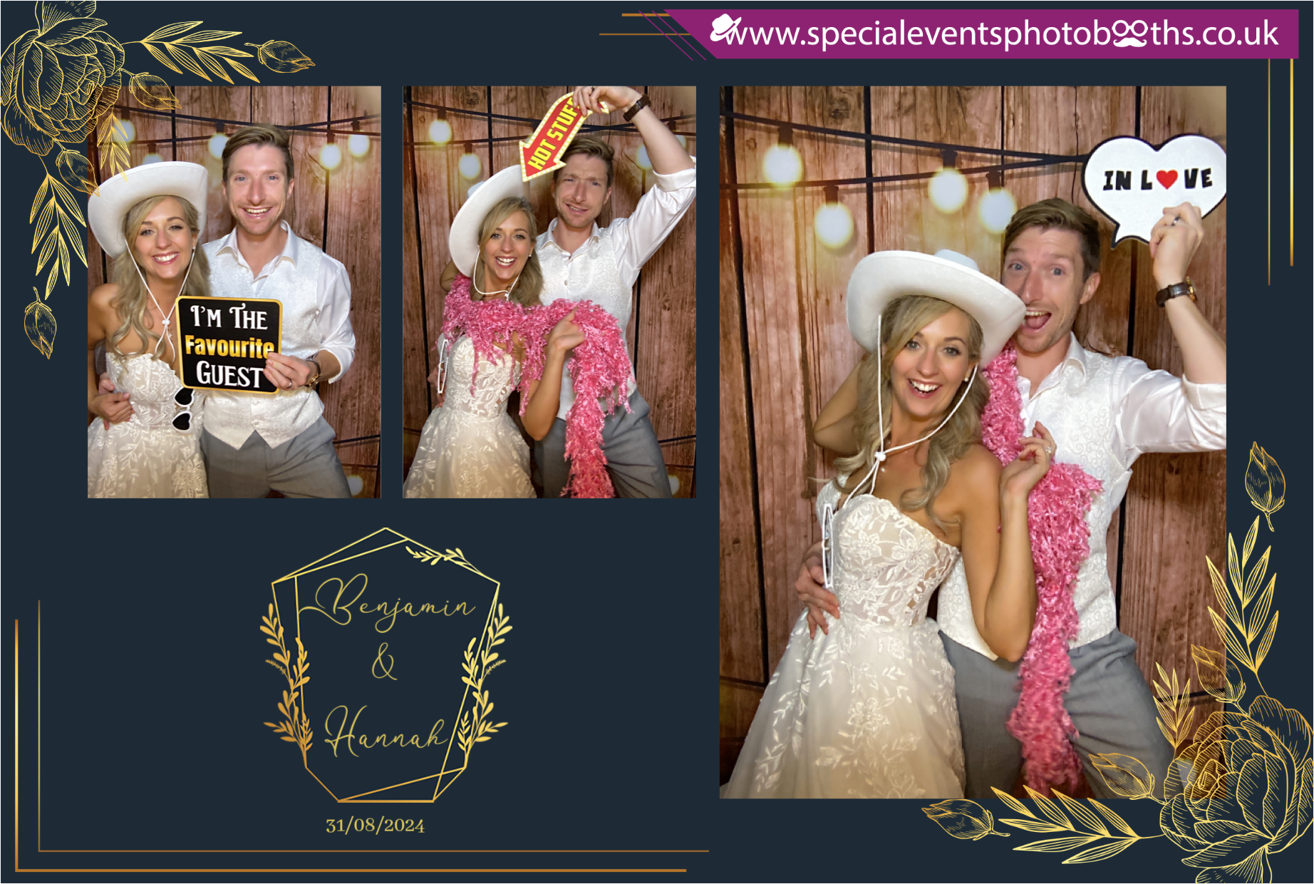 Hannah & Ben's Wedding | View more photos from the event at my.specialeventsphotobooths.co.uk/u/SpecialEventsPhotoBooths/Hannah-Bens-Wedding