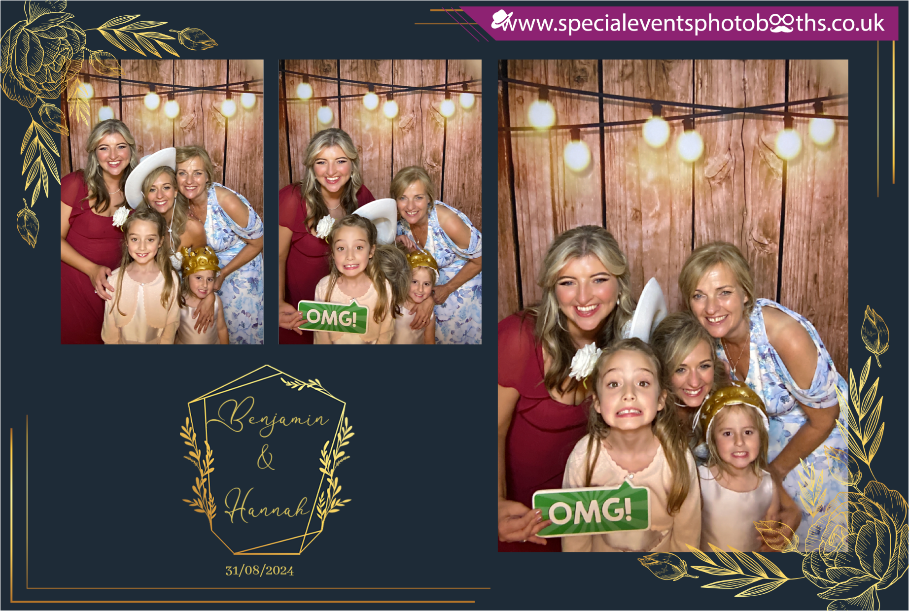 Hannah & Ben's Wedding | View more photos from the event at my.specialeventsphotobooths.co.uk/u/SpecialEventsPhotoBooths/Hannah-Bens-Wedding