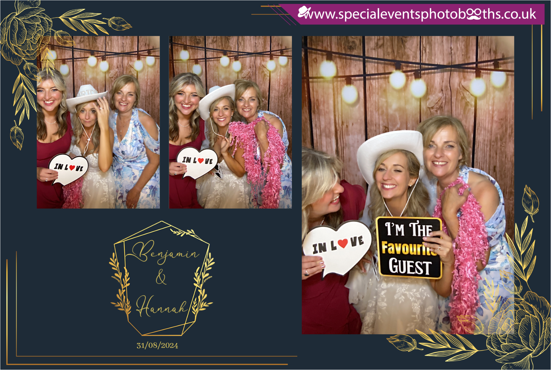 Hannah & Ben's Wedding | View more photos from the event at my.specialeventsphotobooths.co.uk/u/SpecialEventsPhotoBooths/Hannah-Bens-Wedding
