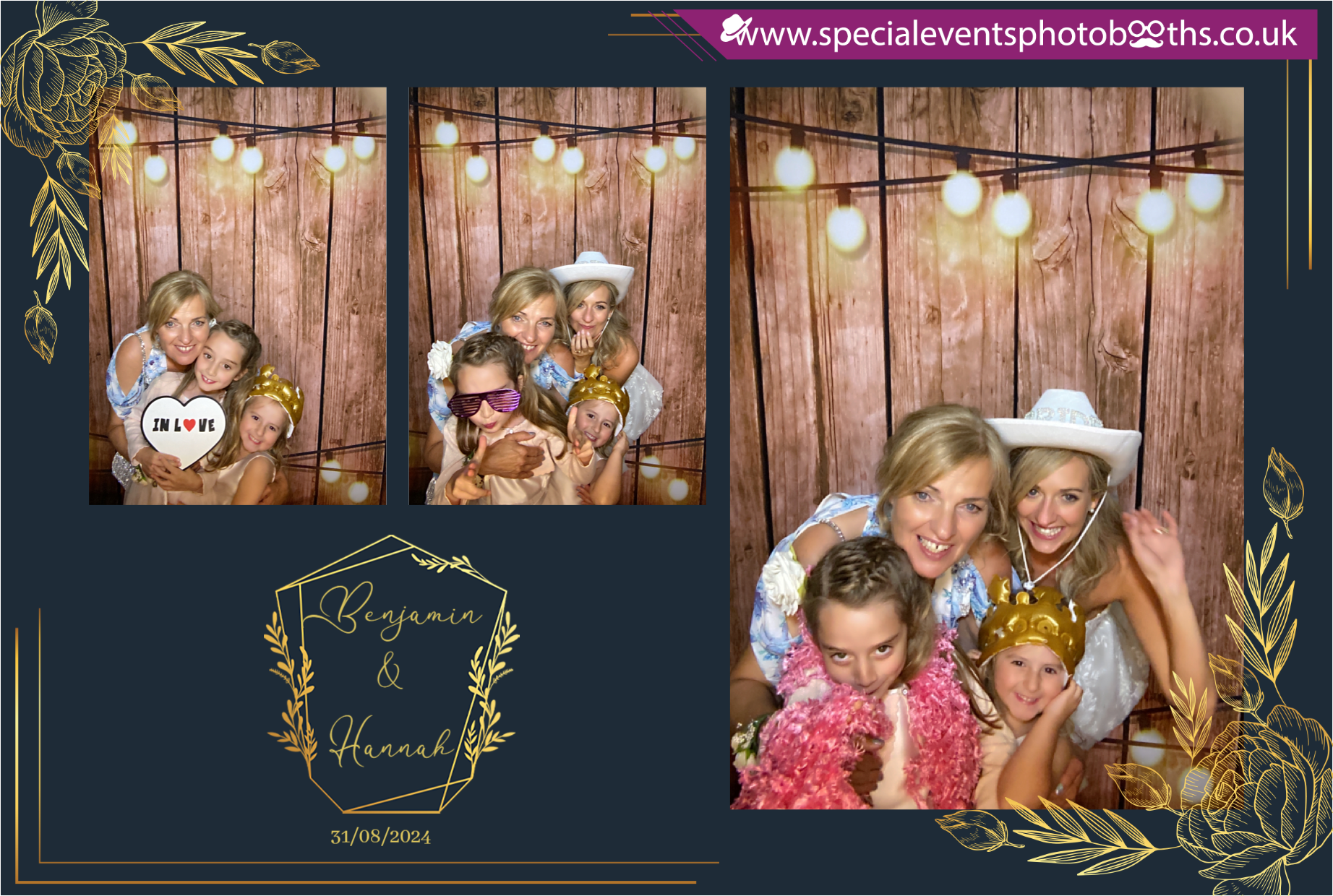 Hannah & Ben's Wedding | View more photos from the event at my.specialeventsphotobooths.co.uk/u/SpecialEventsPhotoBooths/Hannah-Bens-Wedding