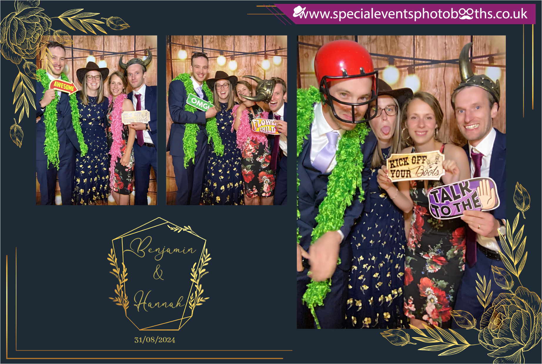 Hannah & Ben's Wedding | View more photos from the event at my.specialeventsphotobooths.co.uk/u/SpecialEventsPhotoBooths/Hannah-Bens-Wedding