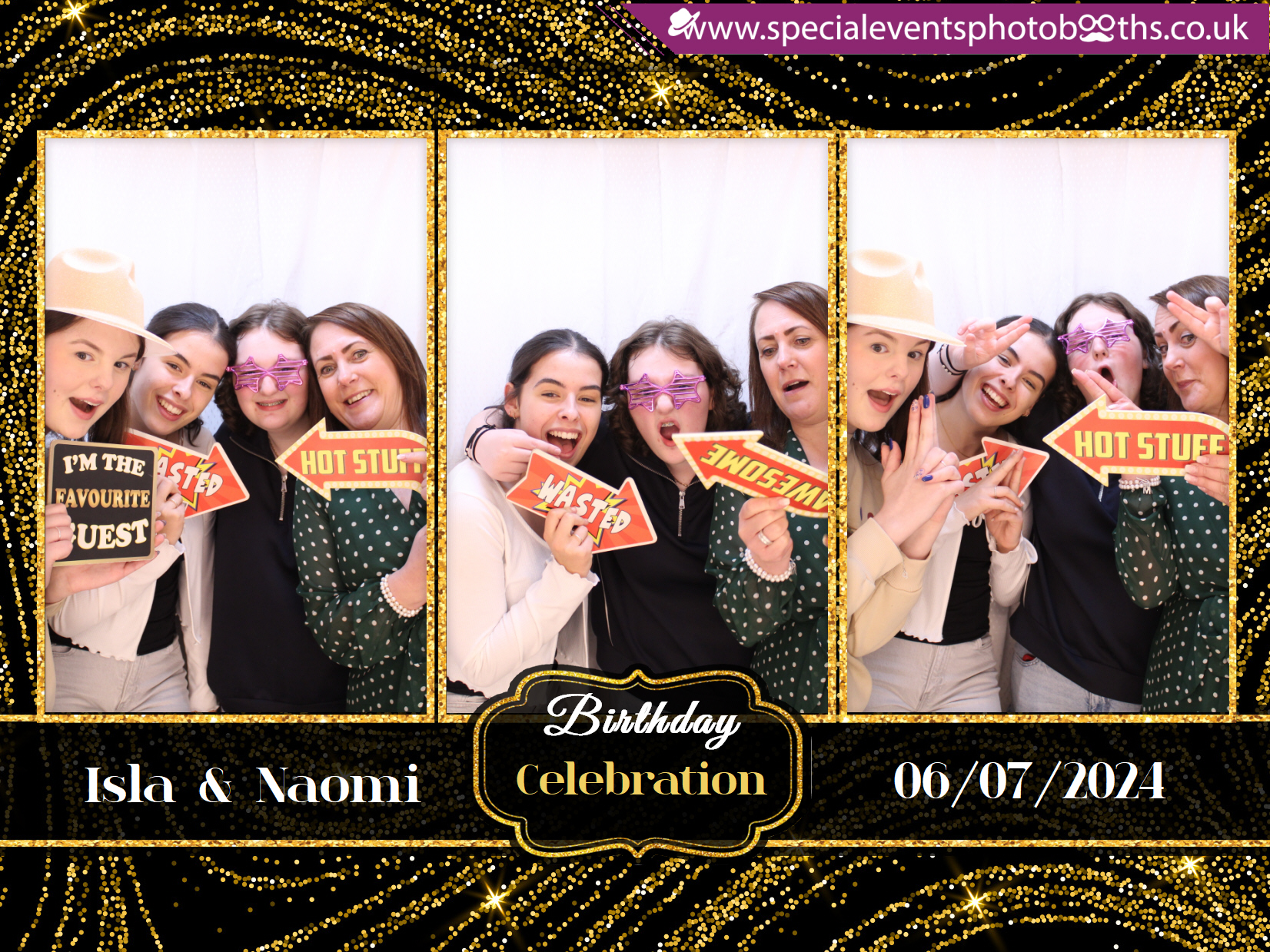 Isla & Naomi's Birthday | View more photos from the event at my.specialeventsphotobooths.co.uk/u/SpecialEventsPhotoBooths/Isla-Naomis-Birthday