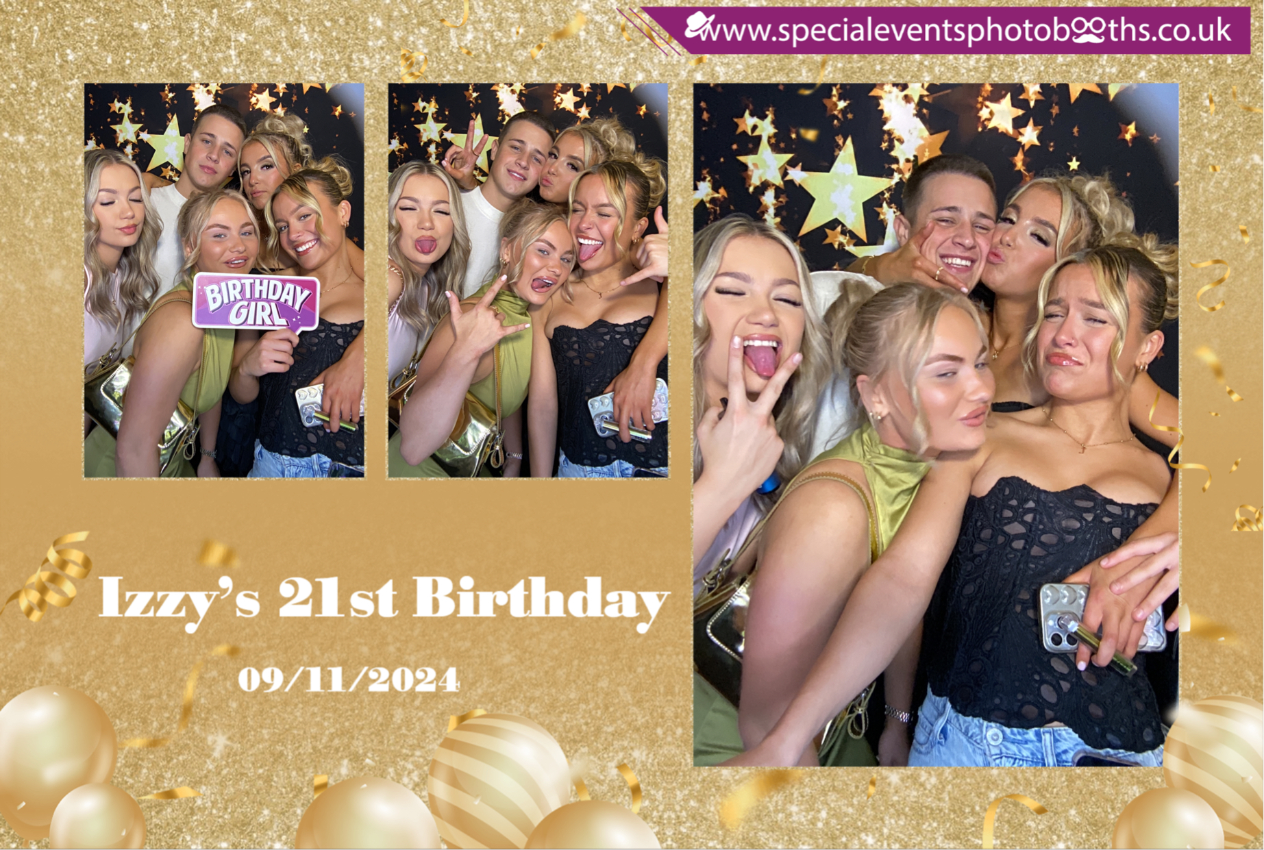 Izzy's 21st Birthday | View more photos from the event at my.specialeventsphotobooths.co.uk/u/SpecialEventsPhotoBooths/Izzys-21st-Birthday