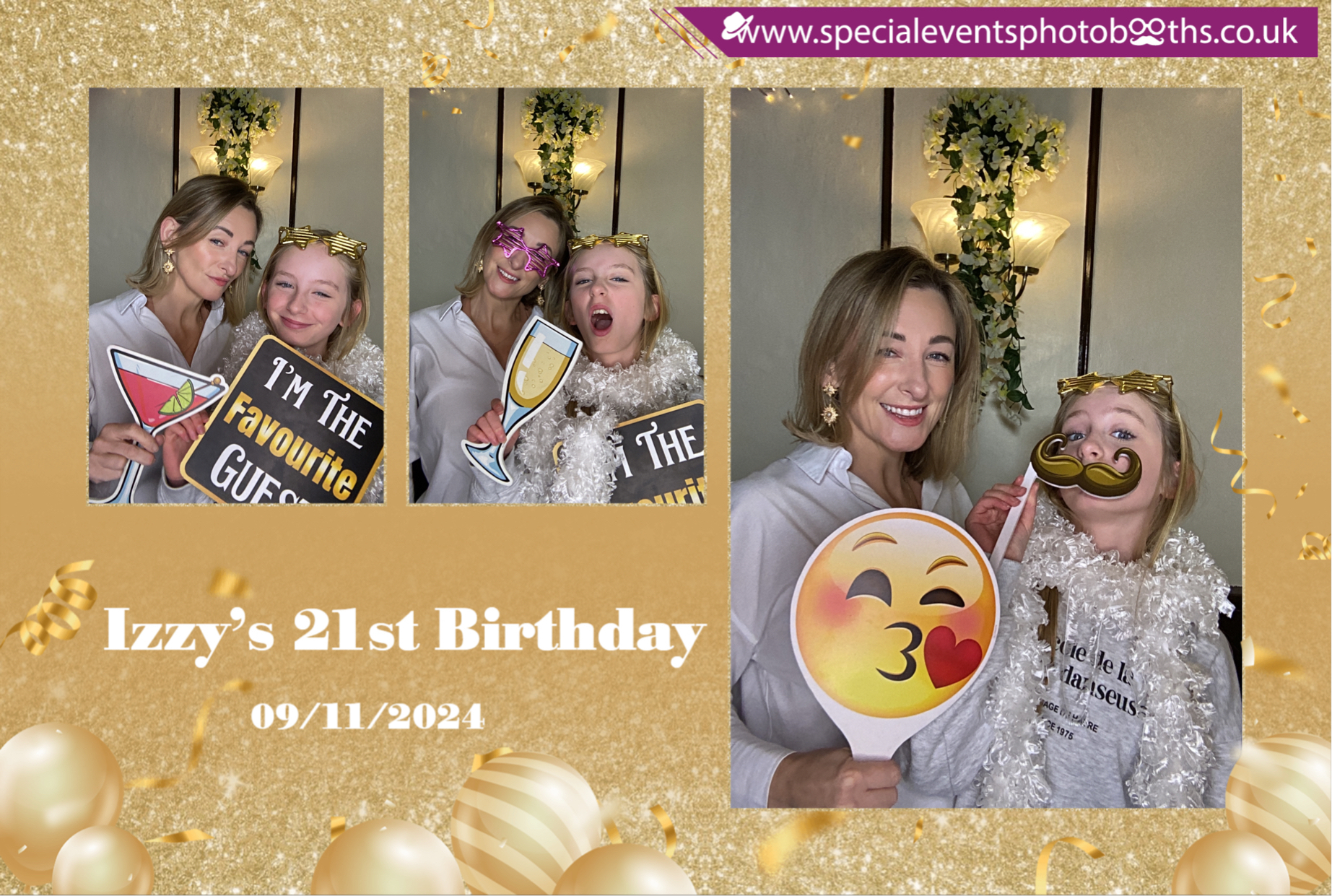 Izzy's 21st Birthday | View more photos from the event at my.specialeventsphotobooths.co.uk/u/SpecialEventsPhotoBooths/Izzys-21st-Birthday