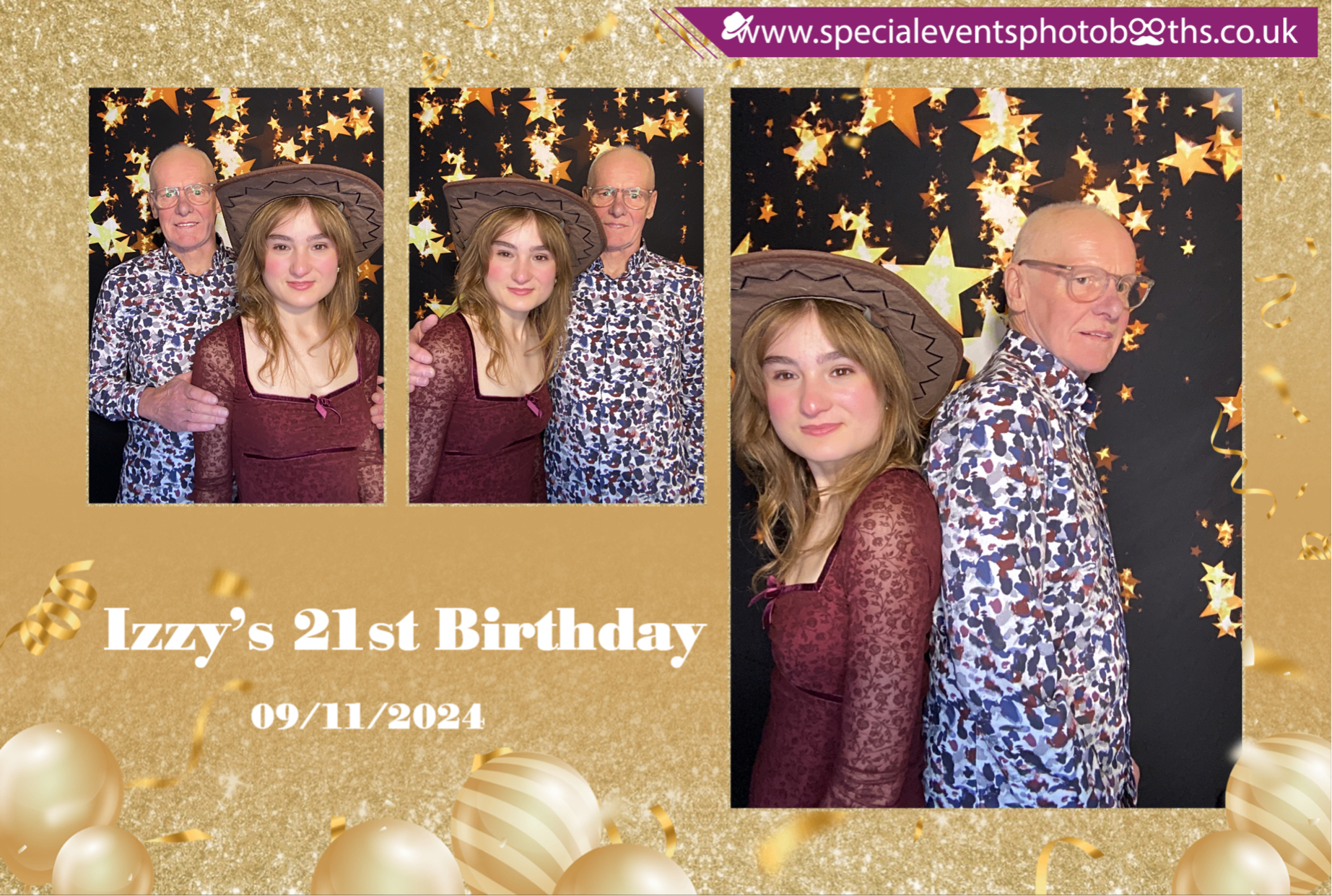 Izzy's 21st Birthday | View more photos from the event at my.specialeventsphotobooths.co.uk/u/SpecialEventsPhotoBooths/Izzys-21st-Birthday