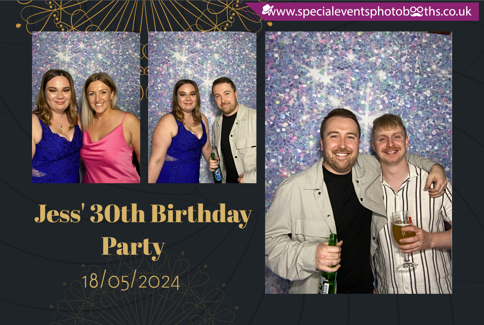 Jess' 30th Birthday Party | View more photos from the event at my.specialeventsphotobooths.co.uk/u/SpecialEventsPhotoBooths/Jess-30th-Birthday-Party