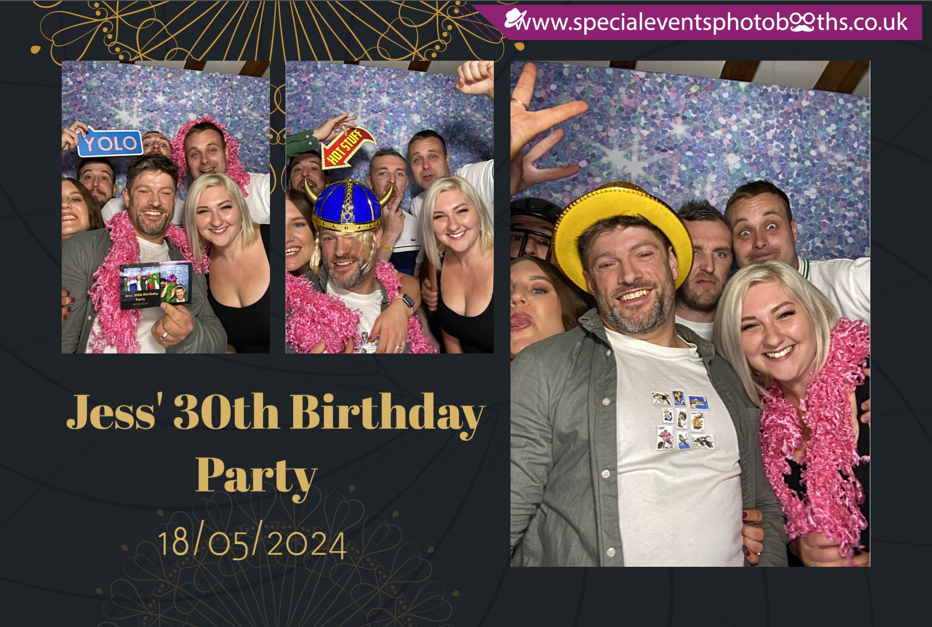 Jess' 30th Birthday Party | View more photos from the event at my.specialeventsphotobooths.co.uk/u/SpecialEventsPhotoBooths/Jess-30th-Birthday-Party