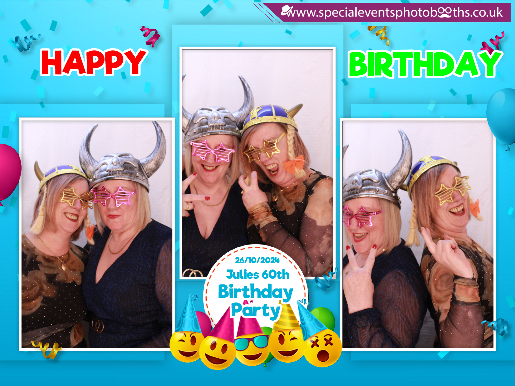 Julie's 60th Birthday | View more photos from the event at my.specialeventsphotobooths.co.uk/u/SpecialEventsPhotoBooths/Julies-60th-Birthday
