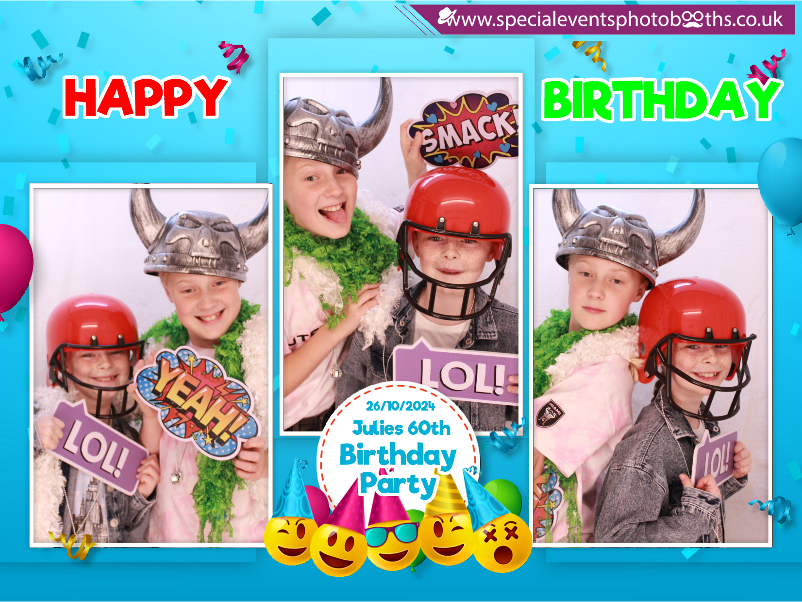 Julie's 60th Birthday | View more photos from the event at my.specialeventsphotobooths.co.uk/u/SpecialEventsPhotoBooths/Julies-60th-Birthday