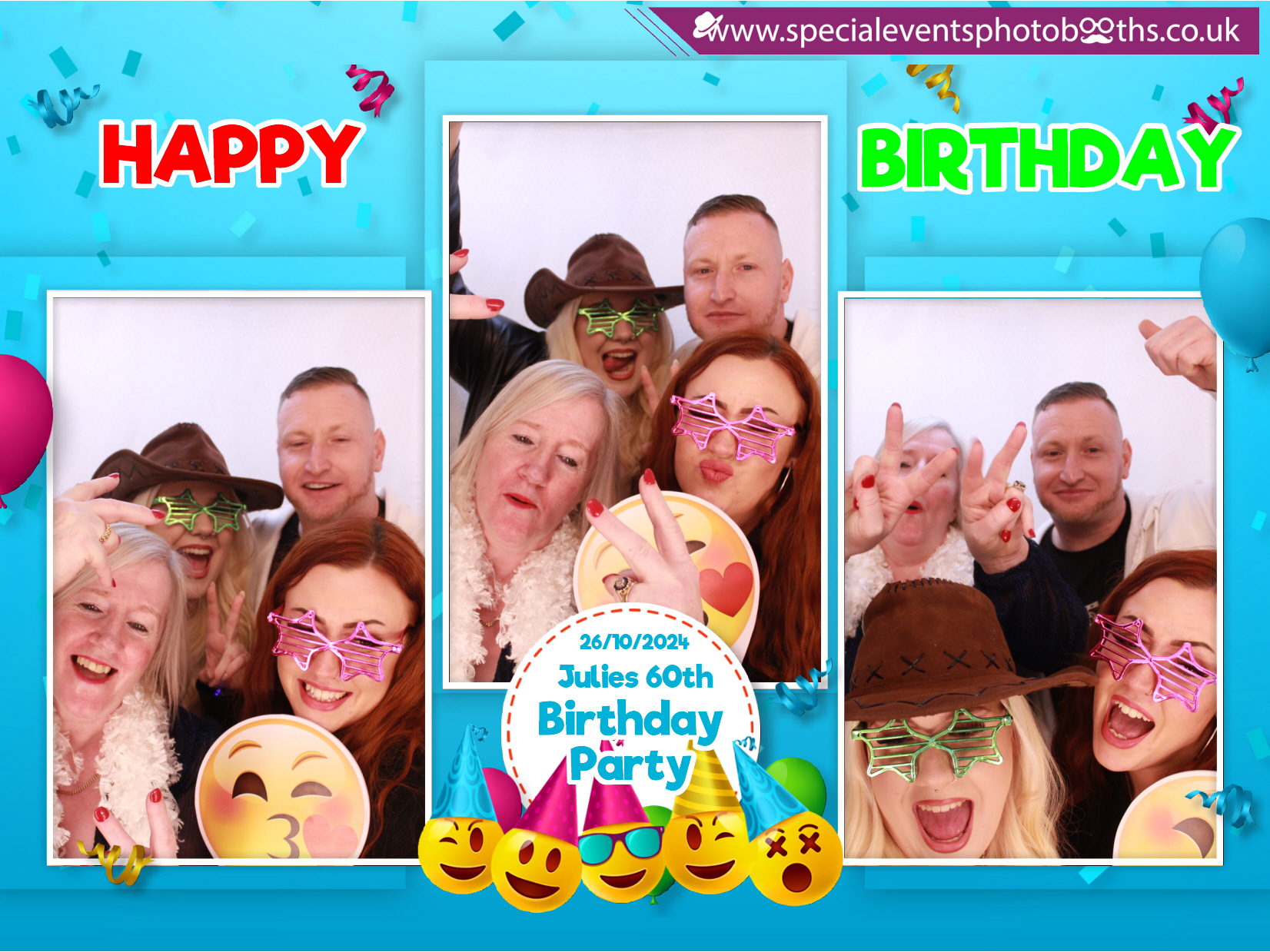 Julie's 60th Birthday | View more photos from the event at my.specialeventsphotobooths.co.uk/u/SpecialEventsPhotoBooths/Julies-60th-Birthday