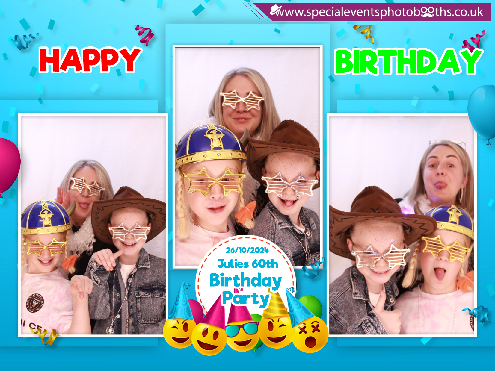 Julie's 60th Birthday | View more photos from the event at my.specialeventsphotobooths.co.uk/u/SpecialEventsPhotoBooths/Julies-60th-Birthday