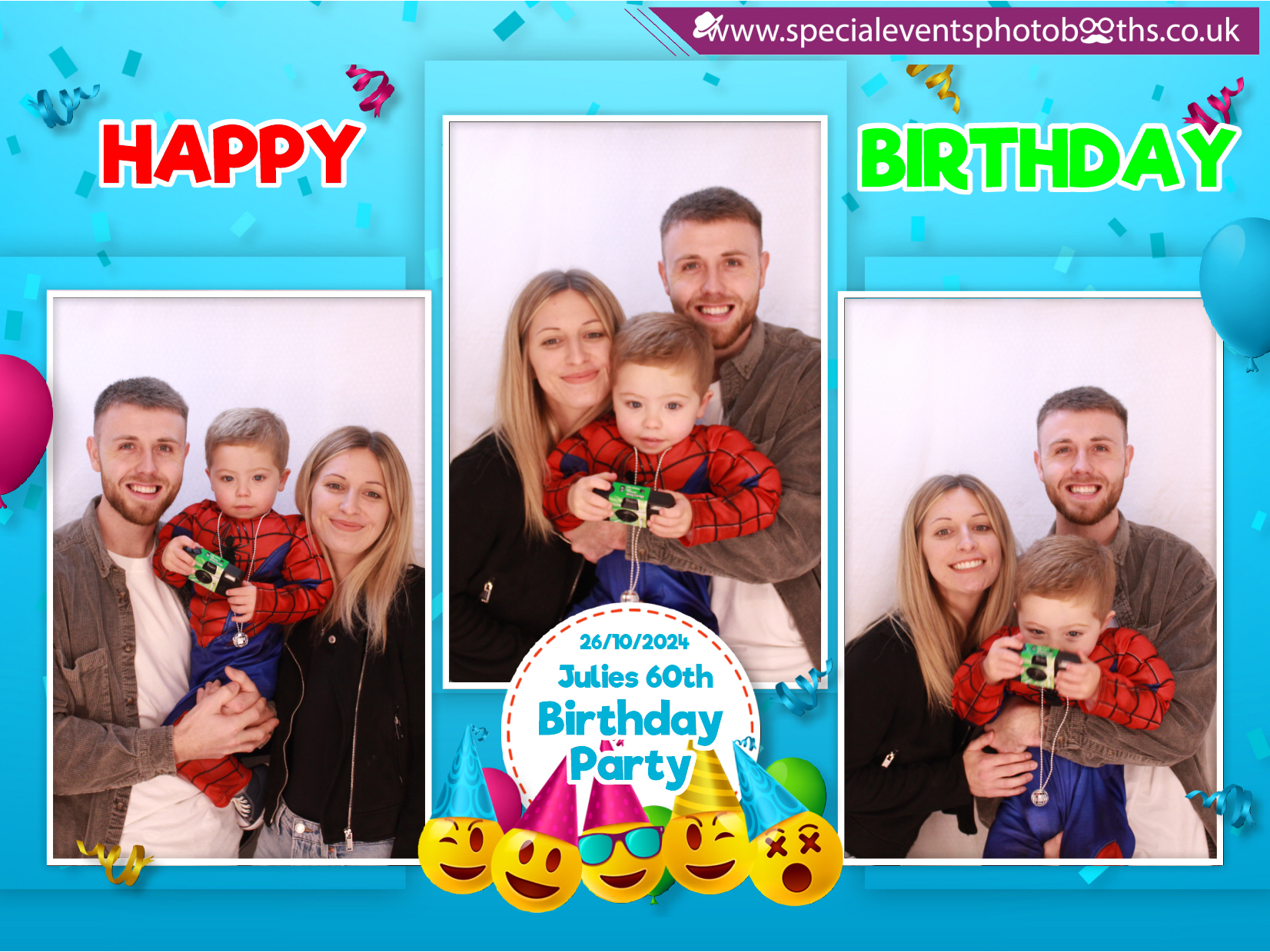 Julie's 60th Birthday | View more photos from the event at my.specialeventsphotobooths.co.uk/u/SpecialEventsPhotoBooths/Julies-60th-Birthday
