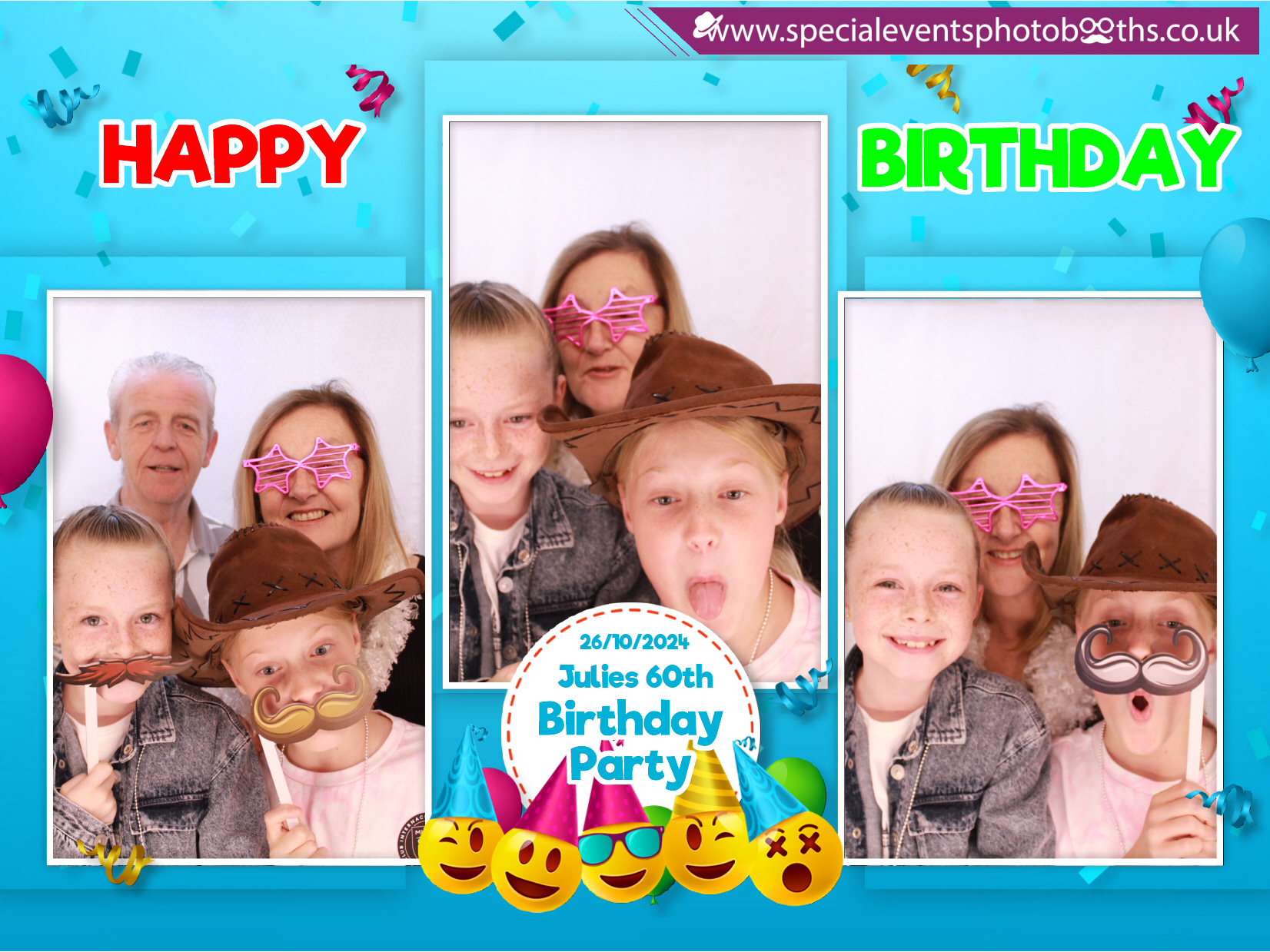 Julie's 60th Birthday | View more photos from the event at my.specialeventsphotobooths.co.uk/u/SpecialEventsPhotoBooths/Julies-60th-Birthday