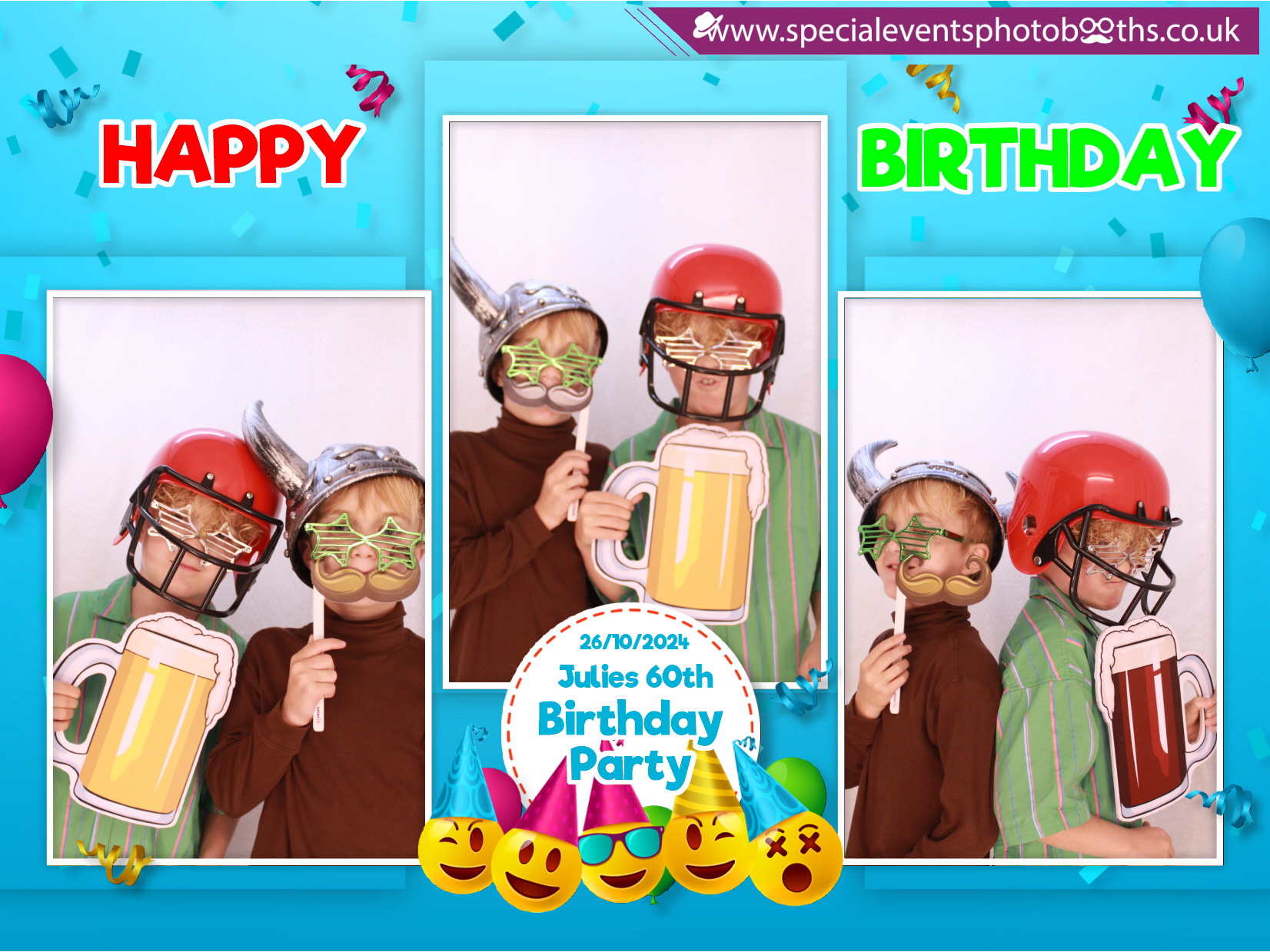 Julie's 60th Birthday | View more photos from the event at my.specialeventsphotobooths.co.uk/u/SpecialEventsPhotoBooths/Julies-60th-Birthday
