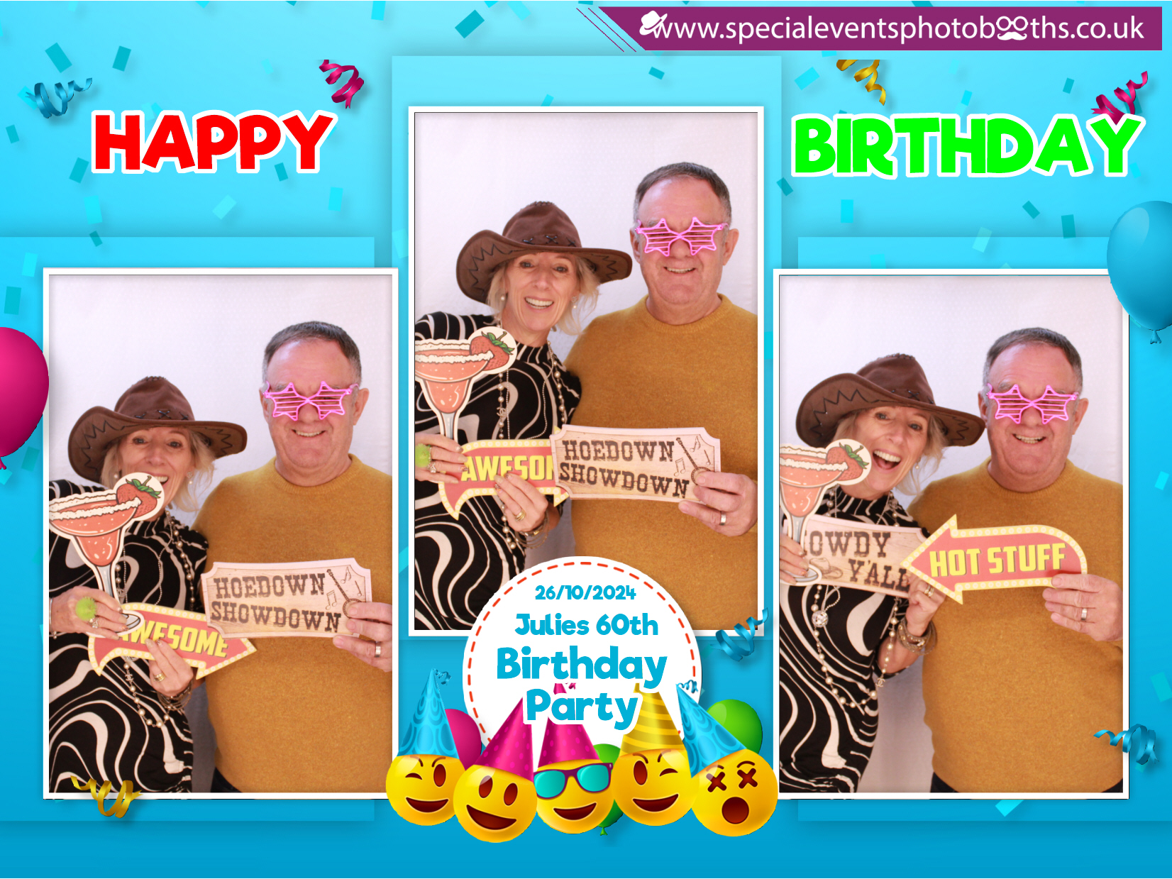 Julie's 60th Birthday | View more photos from the event at my.specialeventsphotobooths.co.uk/u/SpecialEventsPhotoBooths/Julies-60th-Birthday