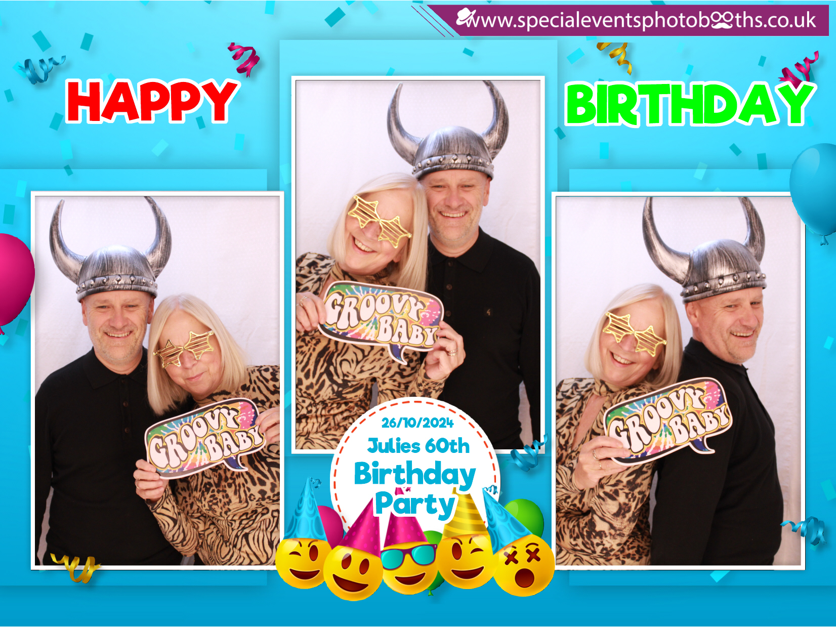 Julie's 60th Birthday | View more photos from the event at my.specialeventsphotobooths.co.uk/u/SpecialEventsPhotoBooths/Julies-60th-Birthday