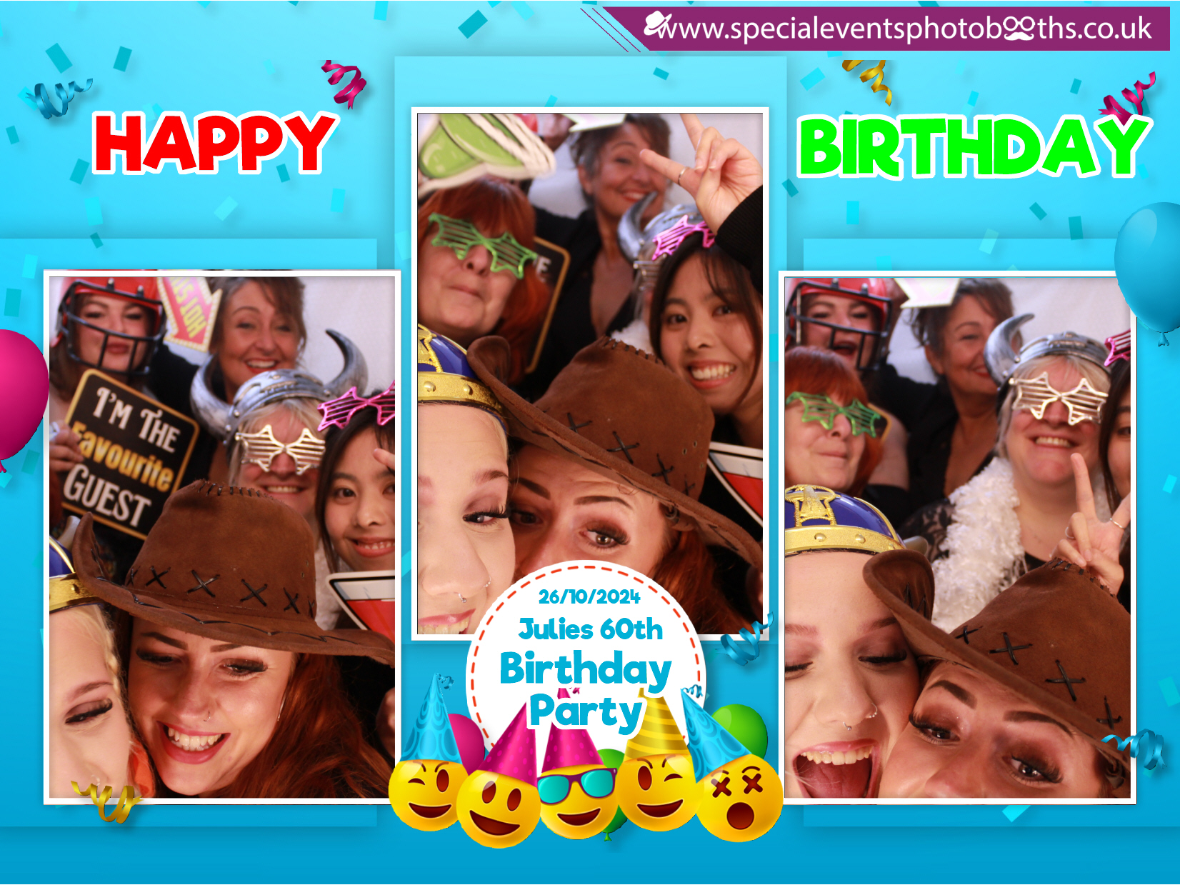 Julie's 60th Birthday | View more photos from the event at my.specialeventsphotobooths.co.uk/u/SpecialEventsPhotoBooths/Julies-60th-Birthday