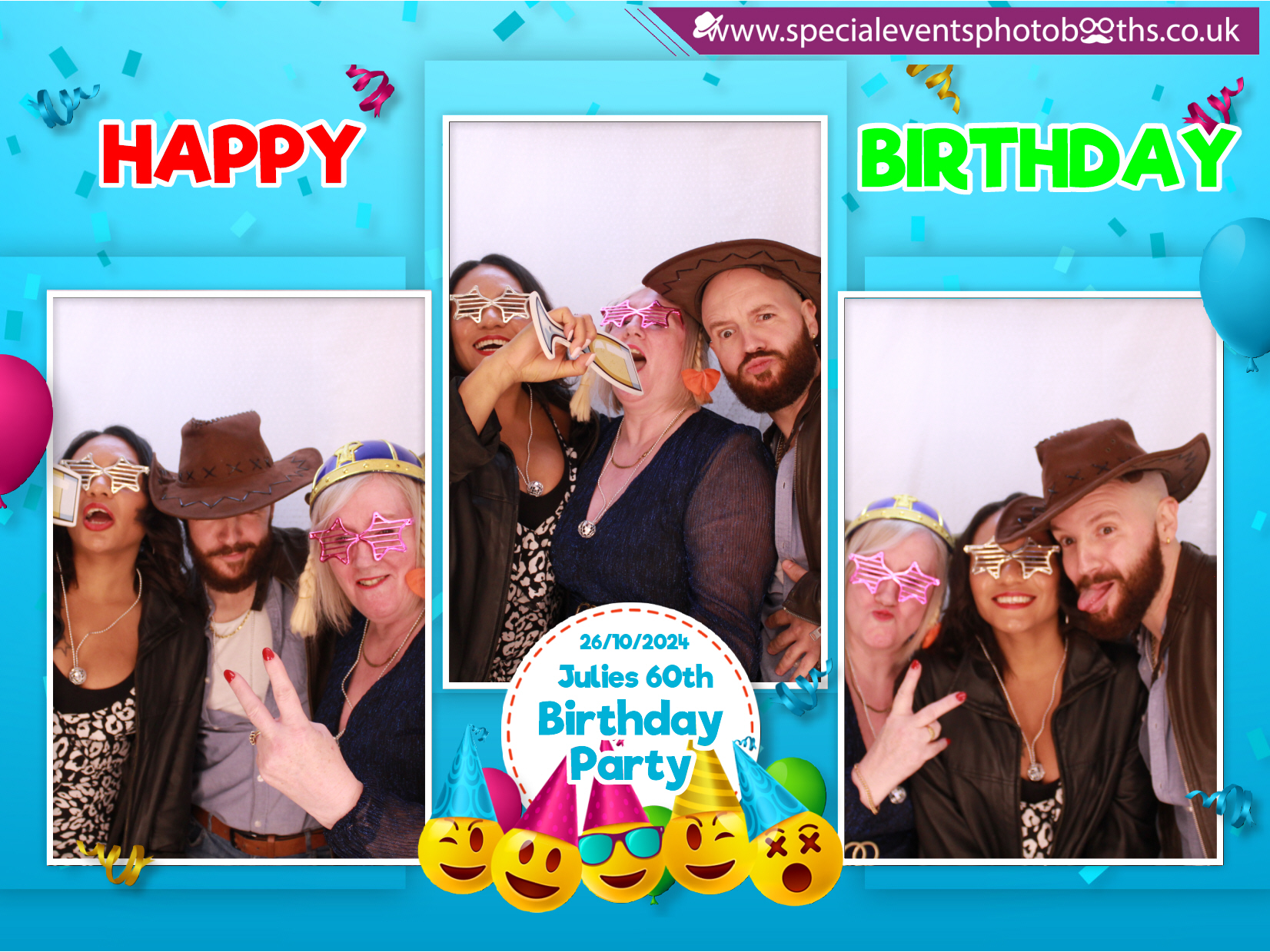 Julie's 60th Birthday | View more photos from the event at my.specialeventsphotobooths.co.uk/u/SpecialEventsPhotoBooths/Julies-60th-Birthday
