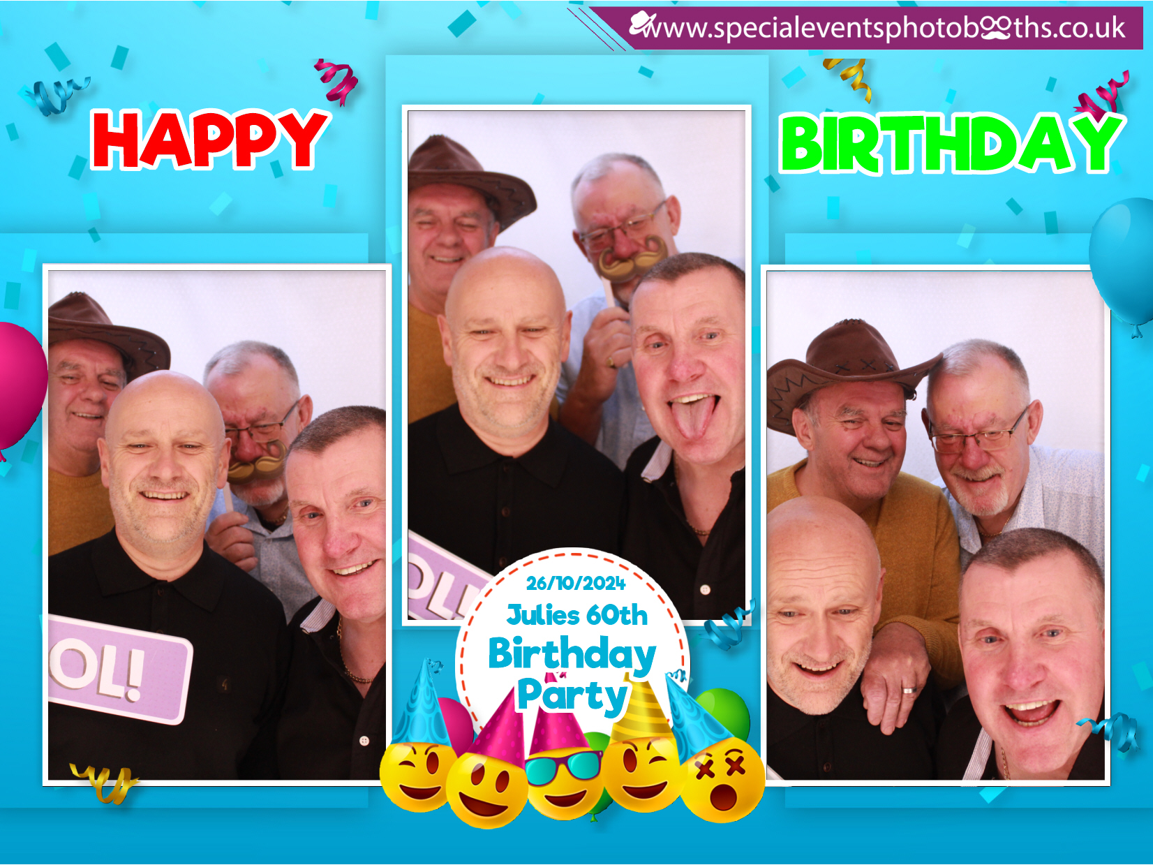 Julie's 60th Birthday | View more photos from the event at my.specialeventsphotobooths.co.uk/u/SpecialEventsPhotoBooths/Julies-60th-Birthday