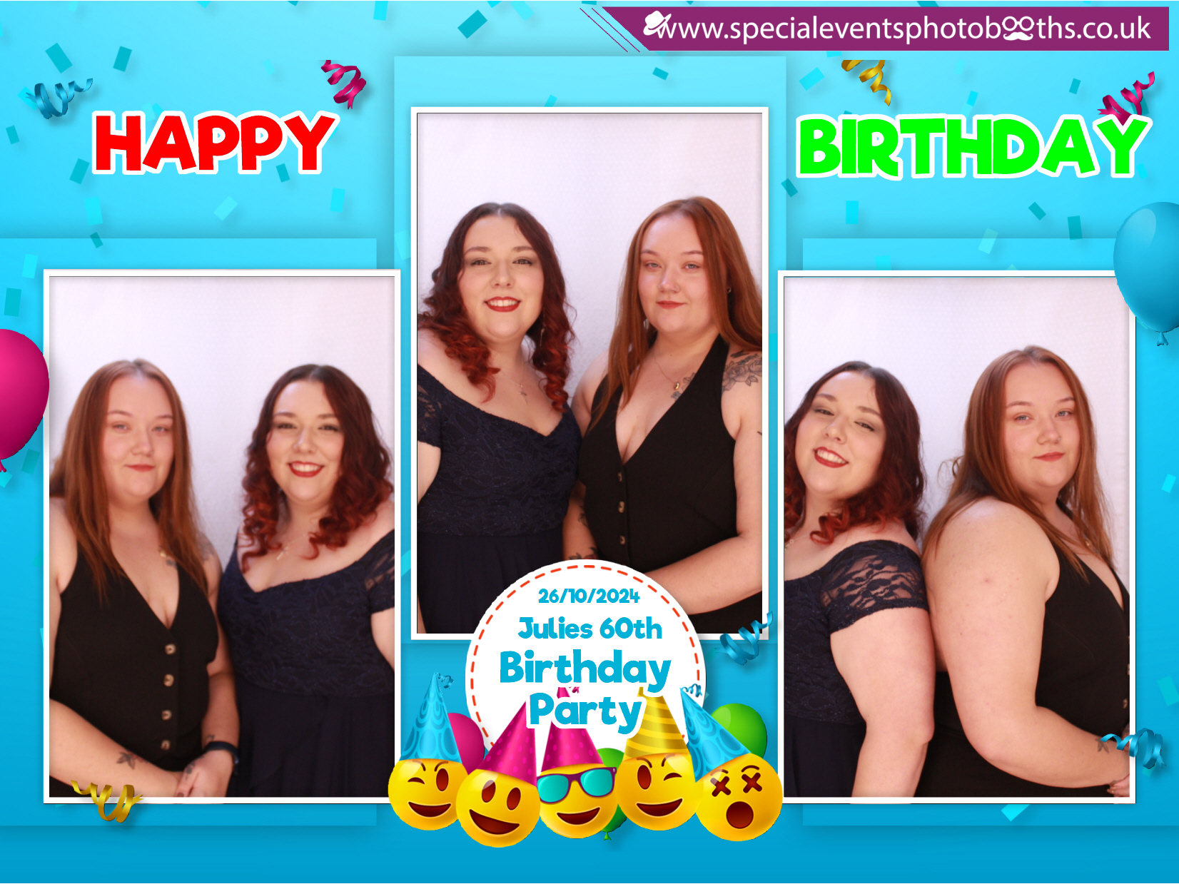 Julie's 60th Birthday | View more photos from the event at my.specialeventsphotobooths.co.uk/u/SpecialEventsPhotoBooths/Julies-60th-Birthday