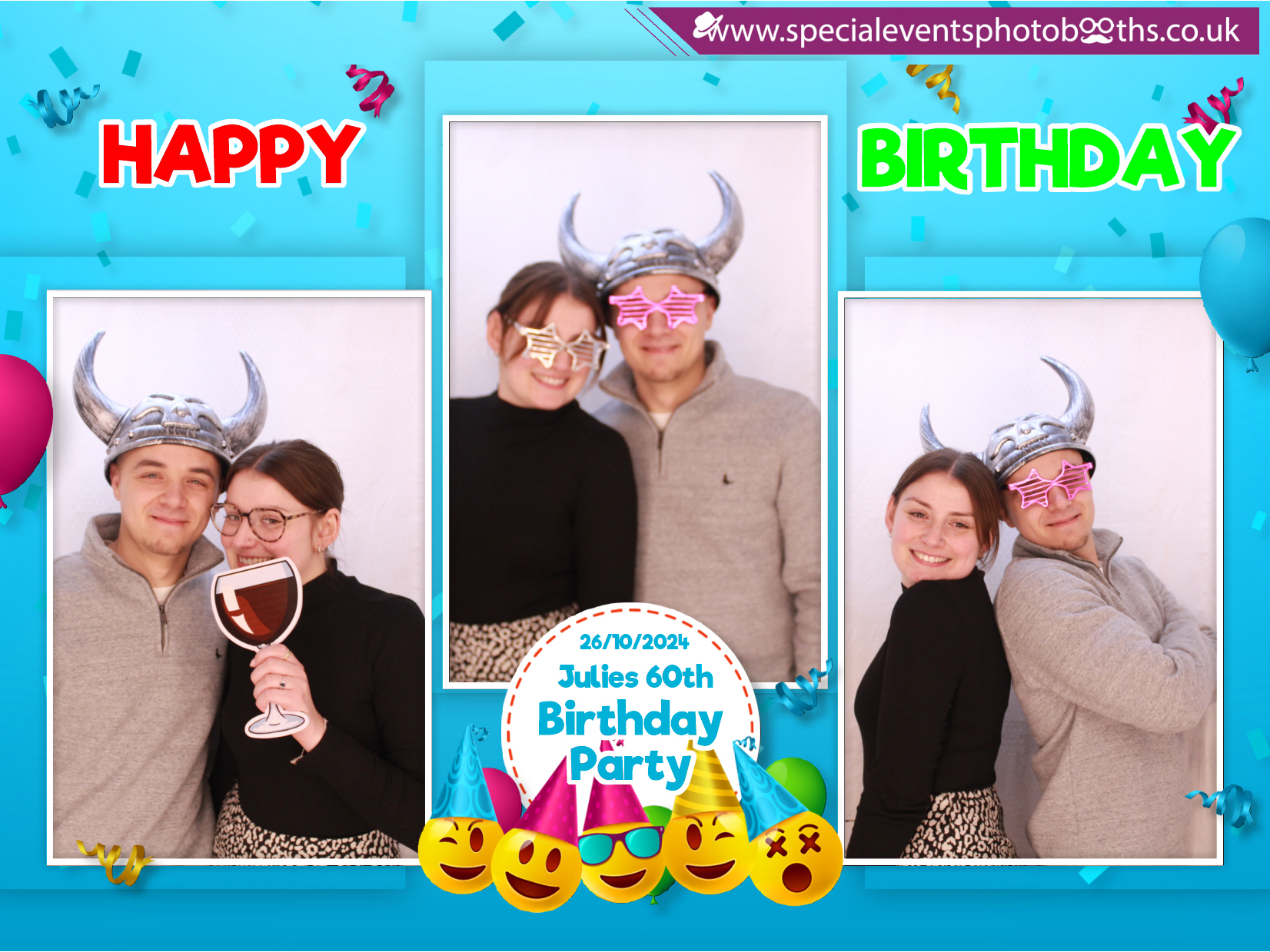 Julie's 60th Birthday | View more photos from the event at my.specialeventsphotobooths.co.uk/u/SpecialEventsPhotoBooths/Julies-60th-Birthday