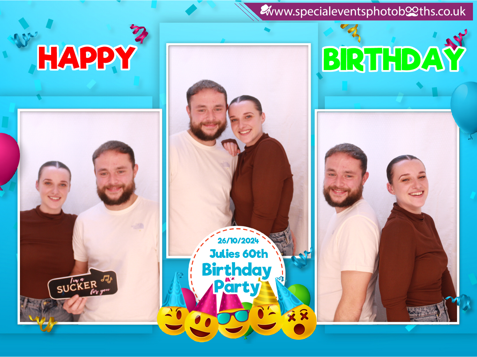 Julie's 60th Birthday | View more photos from the event at my.specialeventsphotobooths.co.uk/u/SpecialEventsPhotoBooths/Julies-60th-Birthday