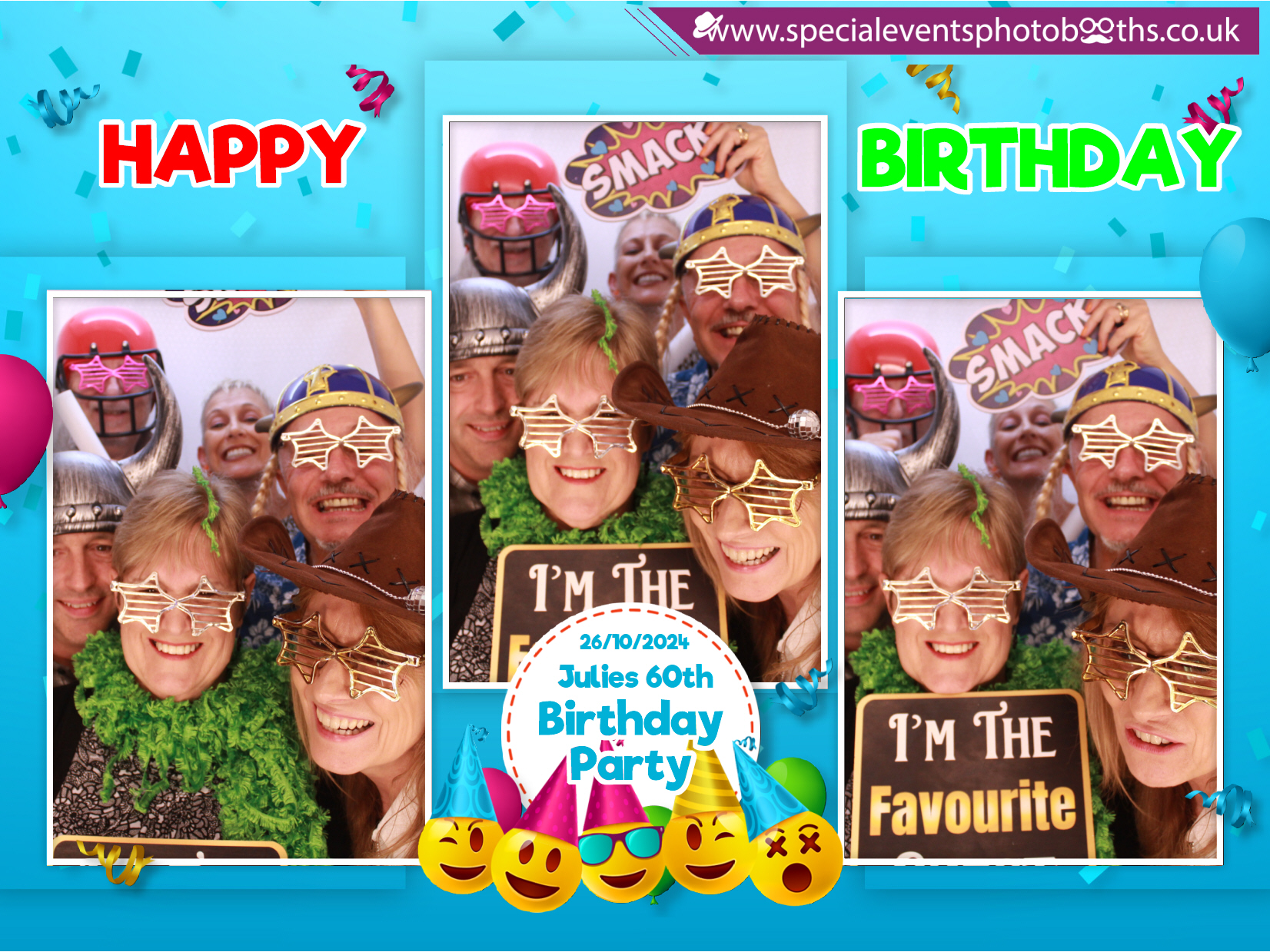 Julie's 60th Birthday | View more photos from the event at my.specialeventsphotobooths.co.uk/u/SpecialEventsPhotoBooths/Julies-60th-Birthday