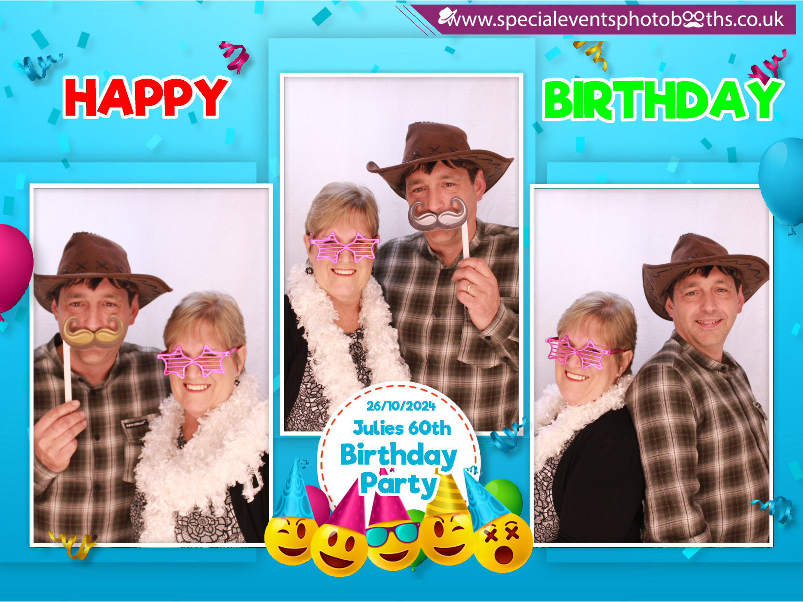Julie's 60th Birthday | View more photos from the event at my.specialeventsphotobooths.co.uk/u/SpecialEventsPhotoBooths/Julies-60th-Birthday